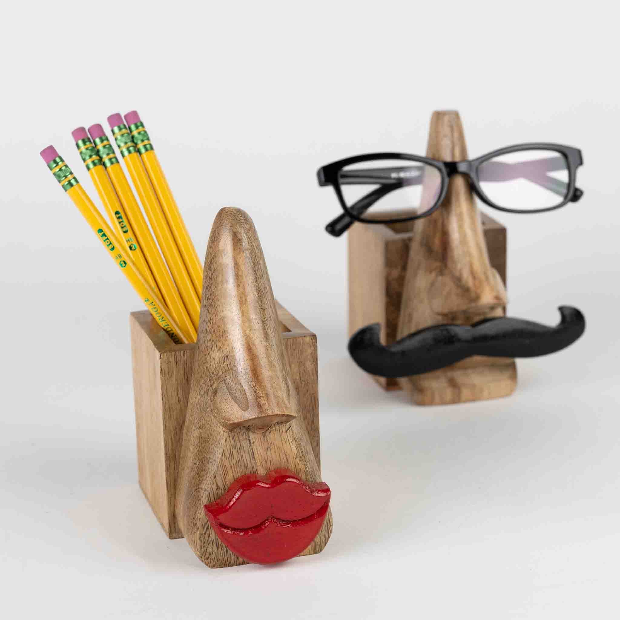 Kissy Face Eyeglass & Pencil Holder - Image 4