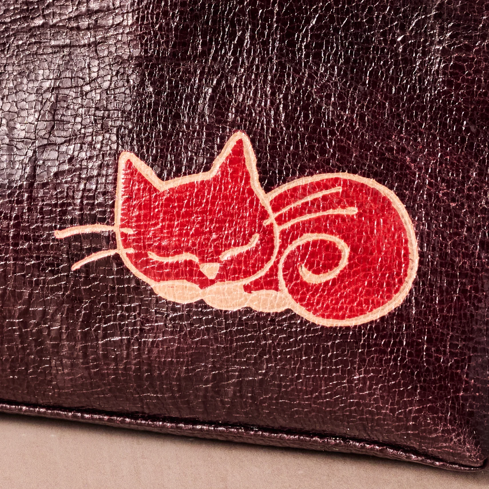 Kittee Leather Drop In Bag - Image 2