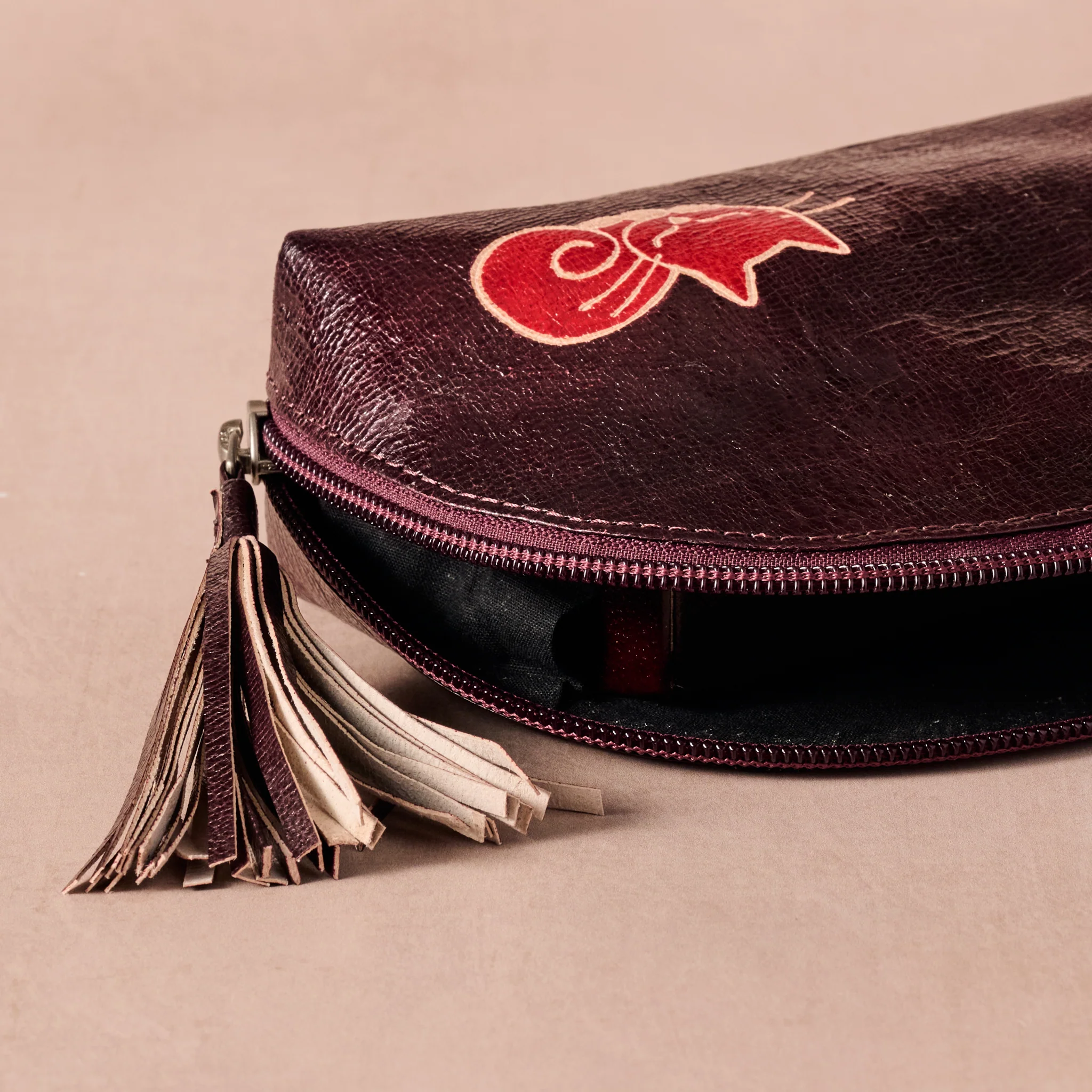 Kittee Leather Drop In Bag - Image 4
