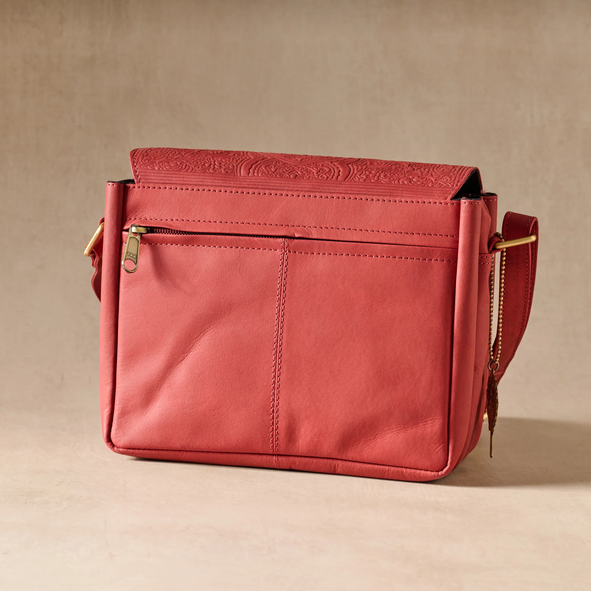 Kohra Embossed Leather Crossbody Bag - Image 4