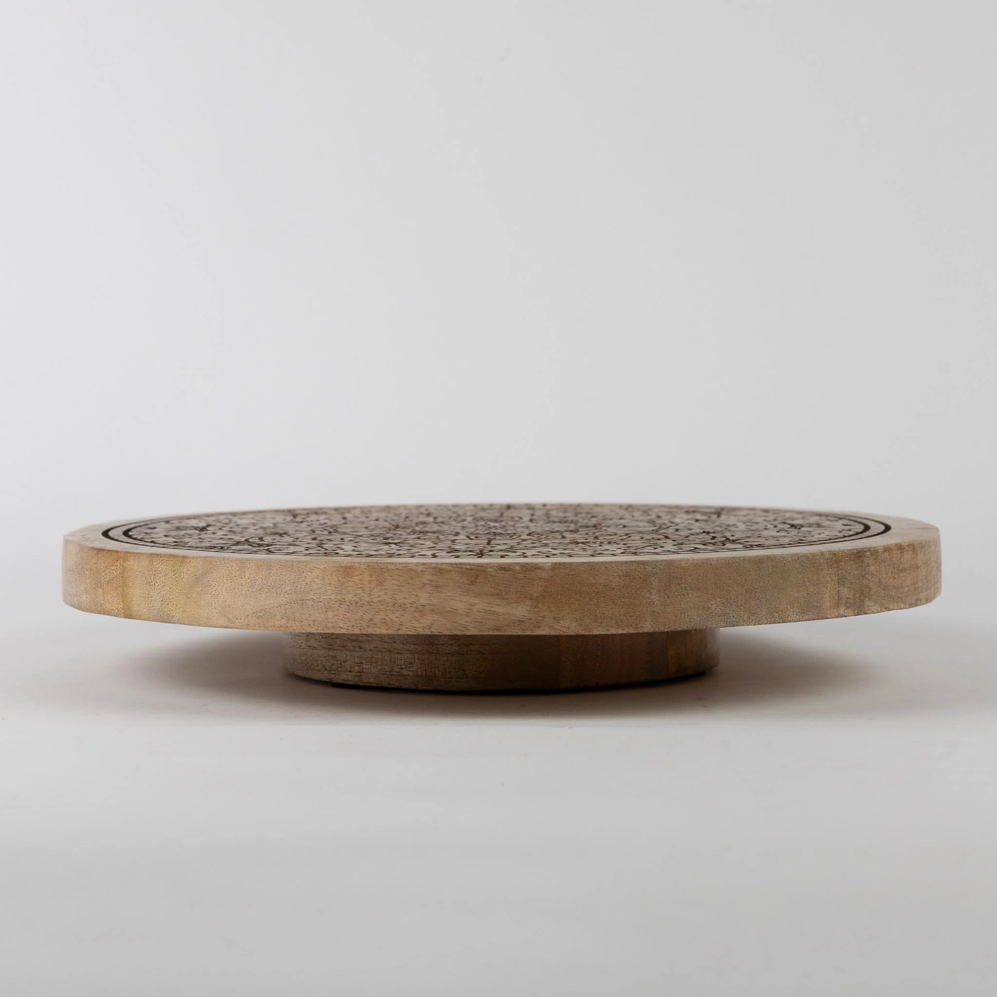 Mandala Wooden Lazy Susan - Image 2