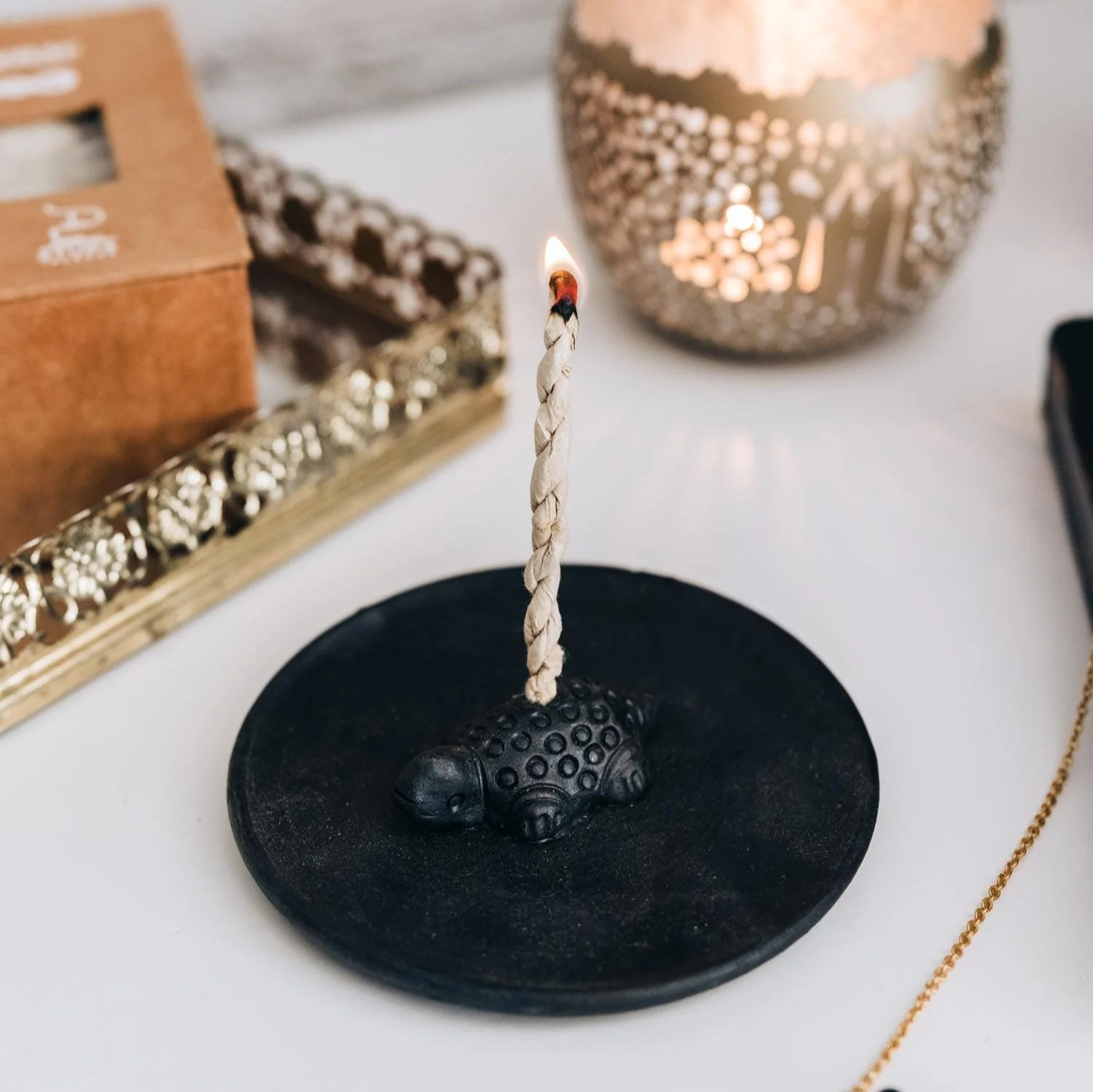 Lokta Rope Incense Set - Image 3
