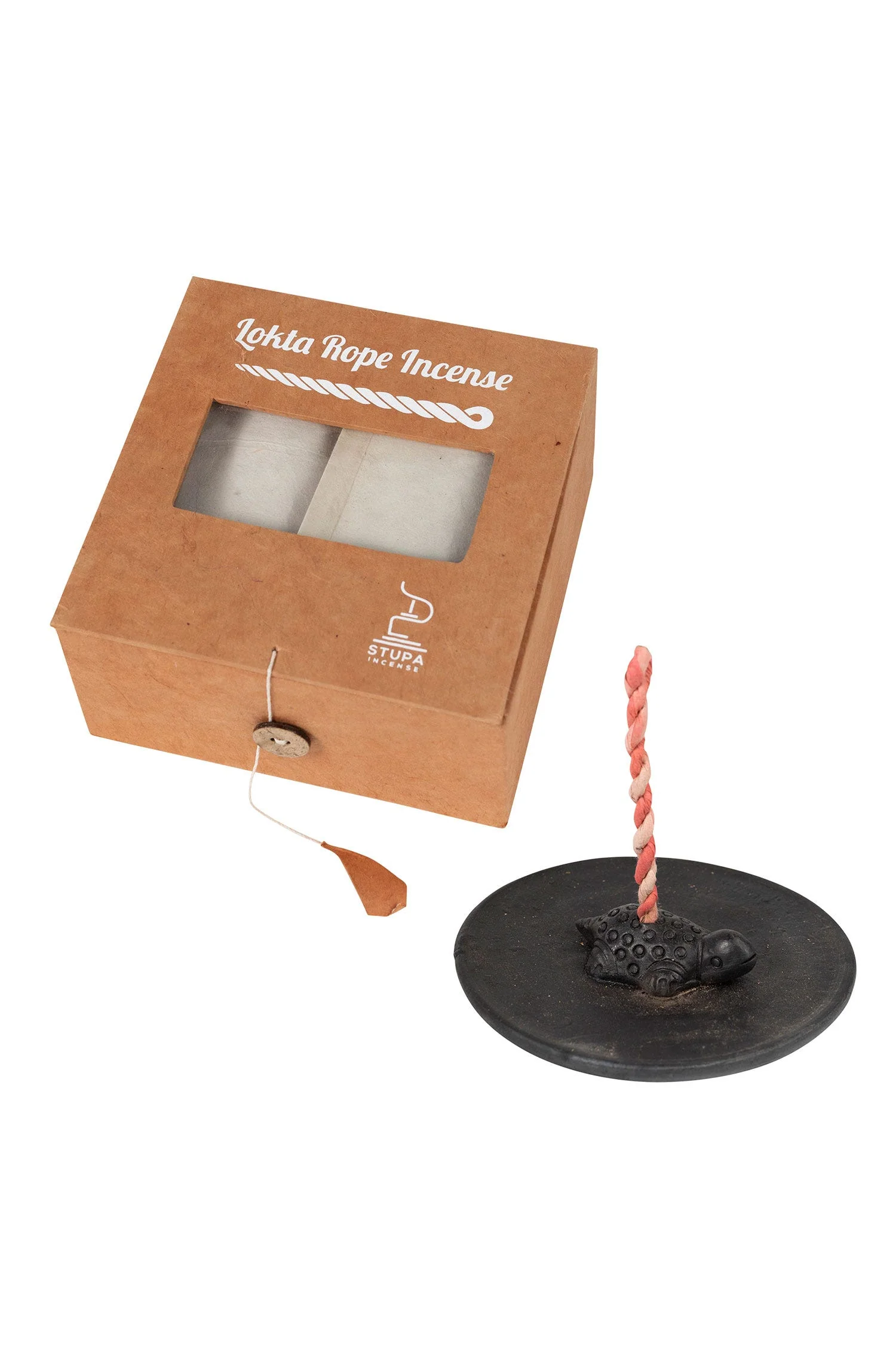 Lokta Rope Incense Set - Image 4