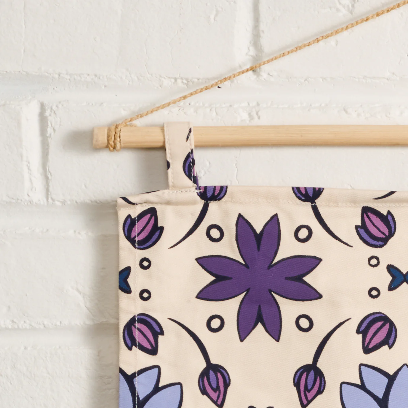 Lotus Peace Poem Wall Hanging - Image 4