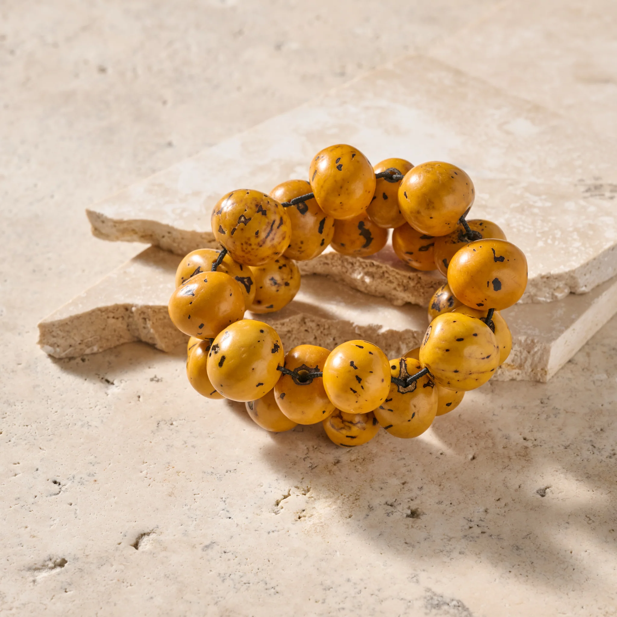 Lucia Tagua Large Beaded Bracelet - Image 2