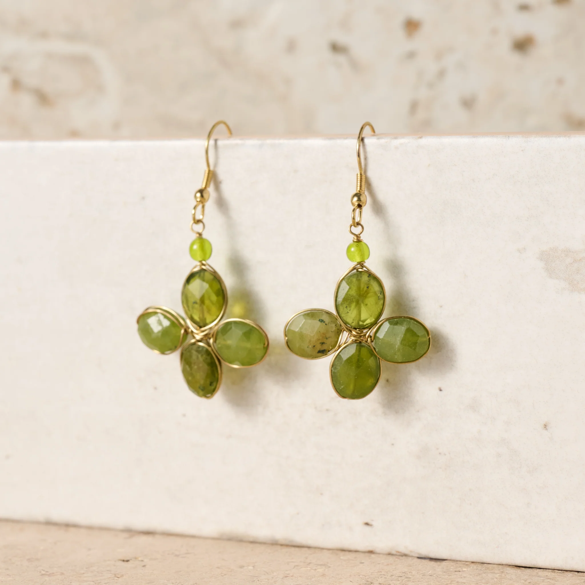 Mahi Vessonite Earrings