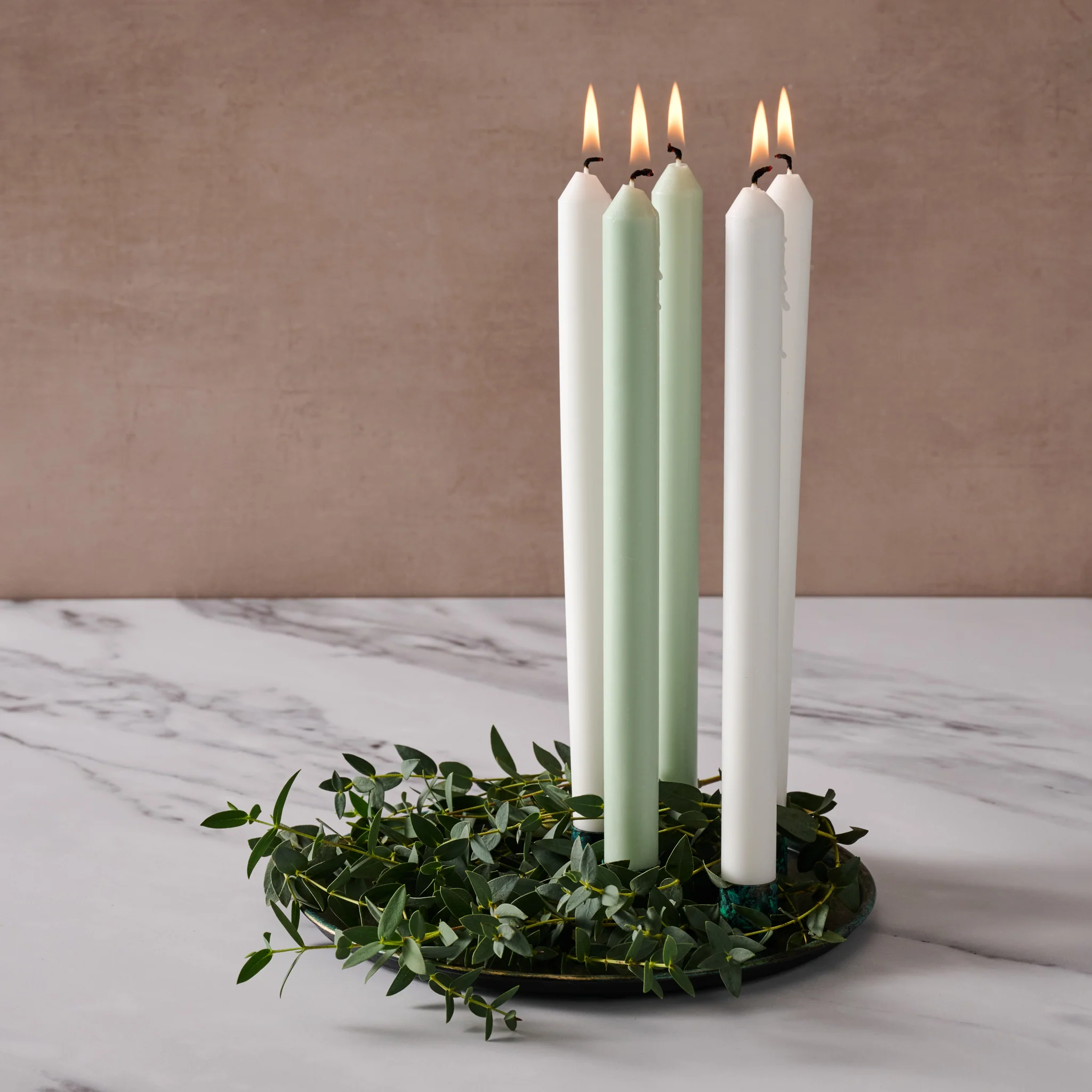 Mashal Iron Taper Candle Holder Plate - Image 3