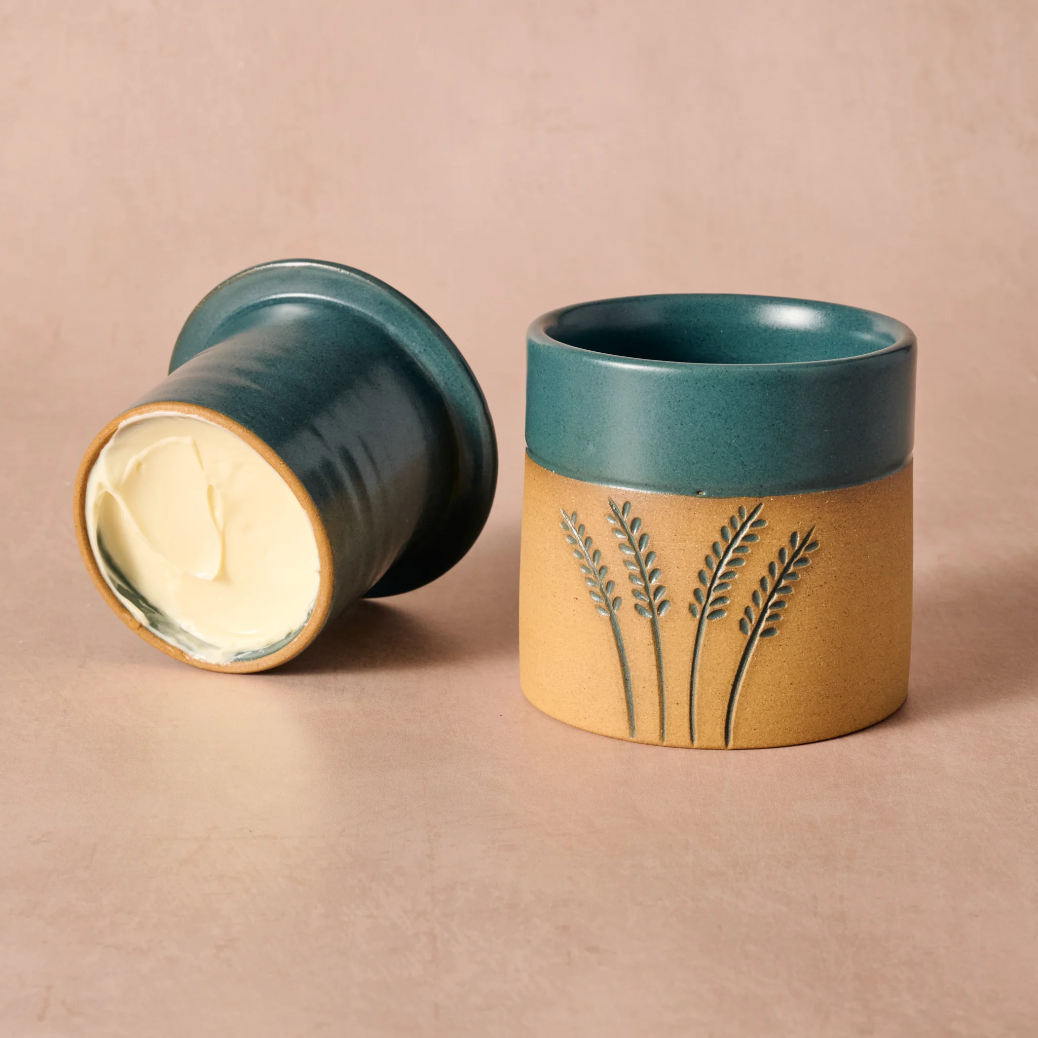 Mato Wheat Stalk Butter Crock - Image 4