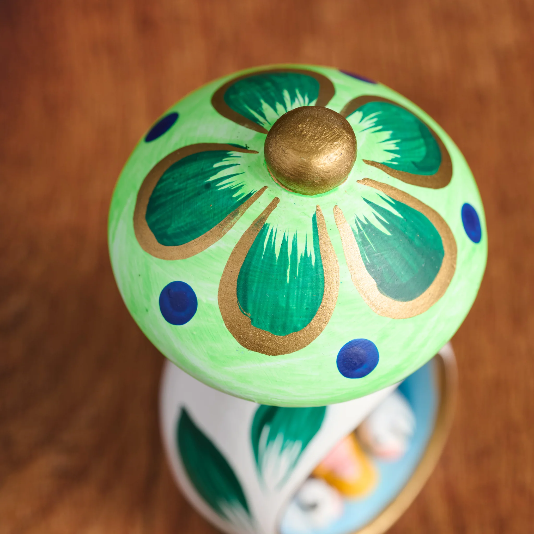 Mini Mushroom Ceramic Nativity - Image 3