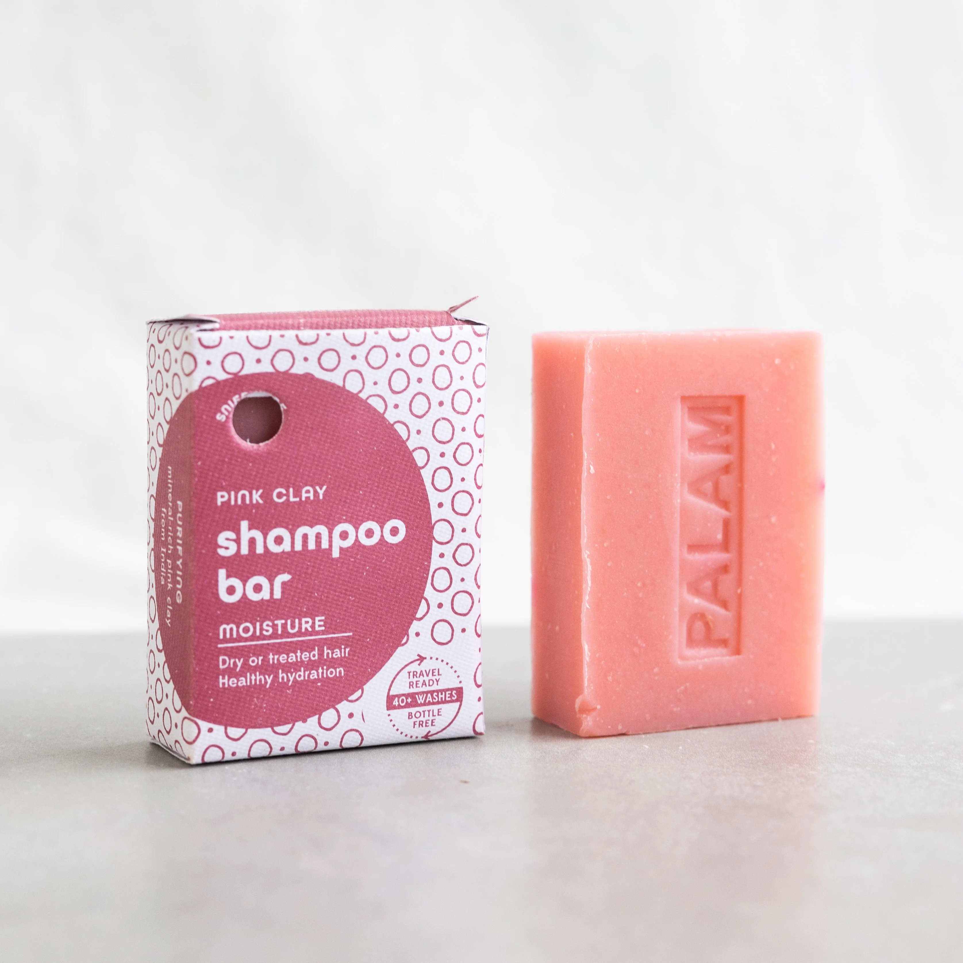 Moisture Pink Clay Shampoo Bar
