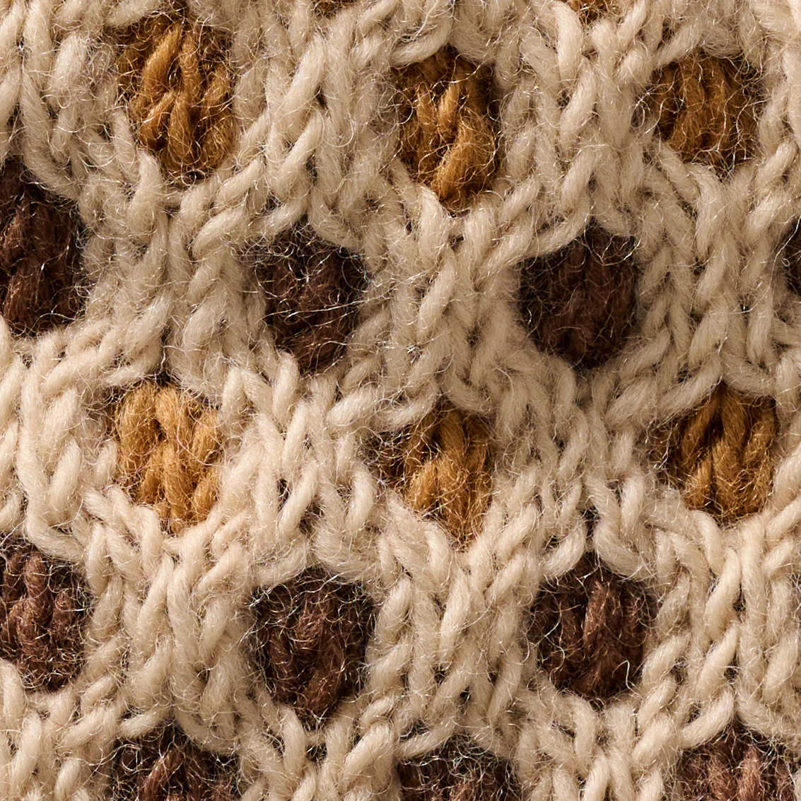 Nabina Waffle Weave Pom Beanie - Image 4
