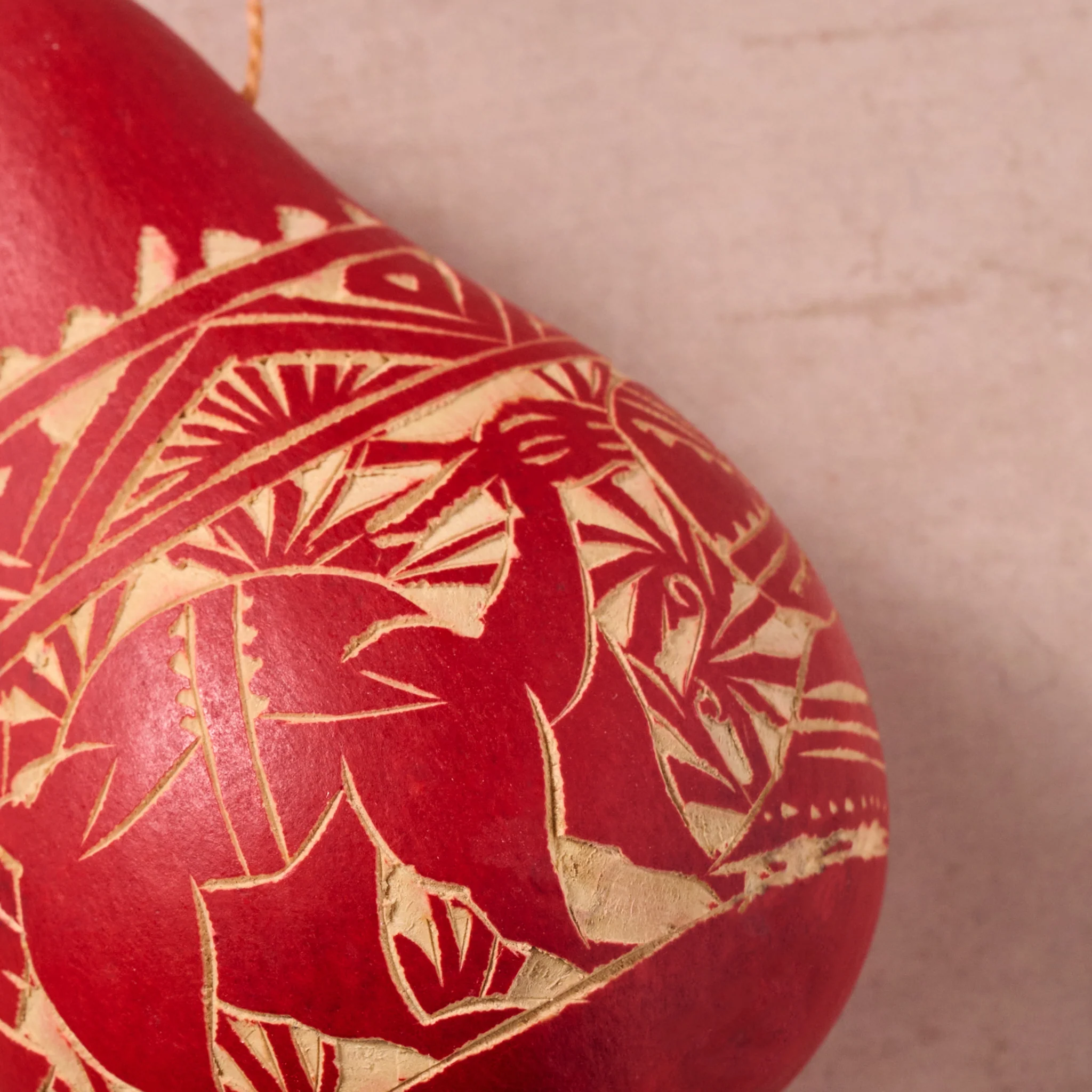 Nativity Gourd Ornament - Image 3