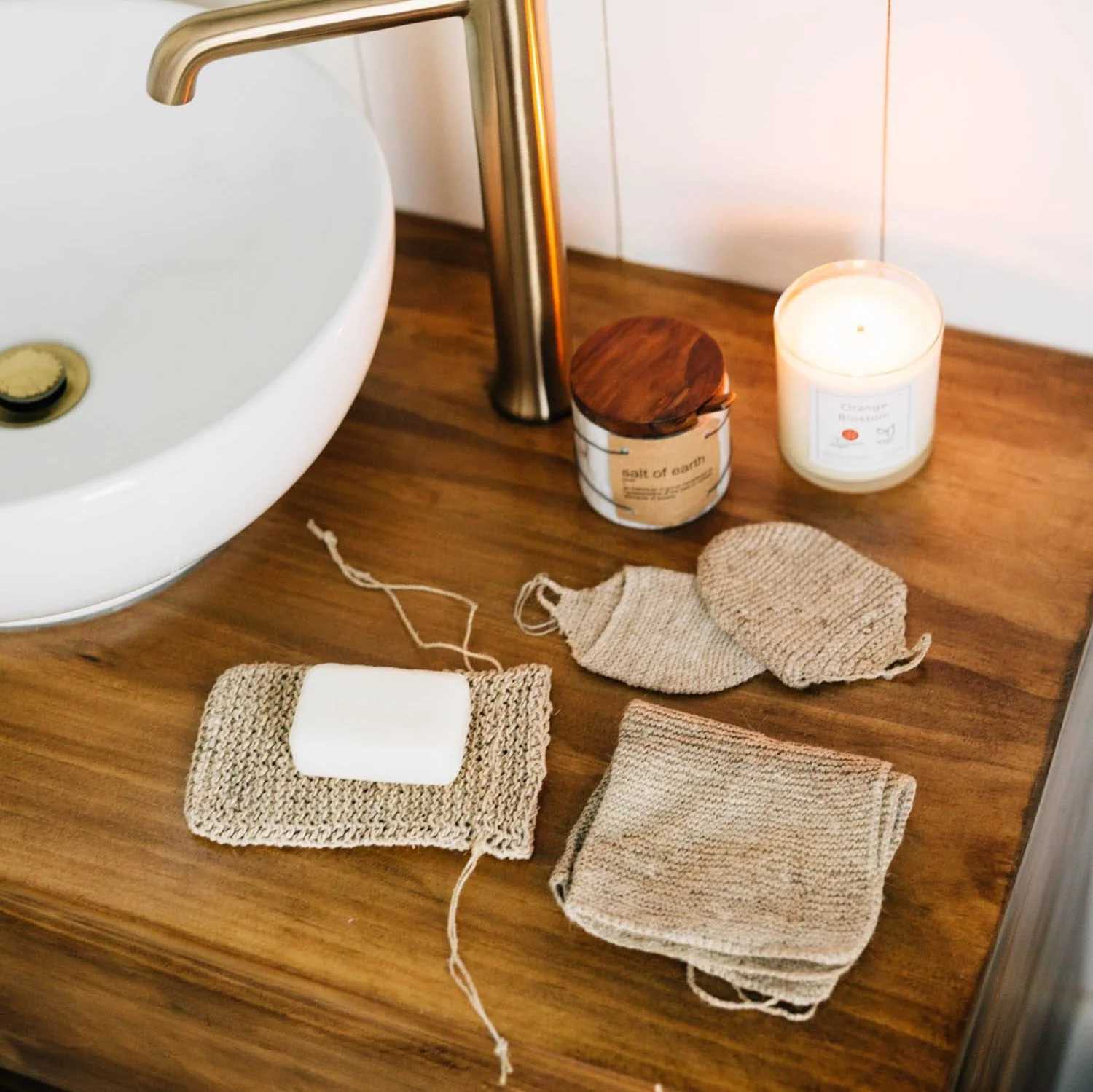 Natural Hemp Washcloth - Image 5
