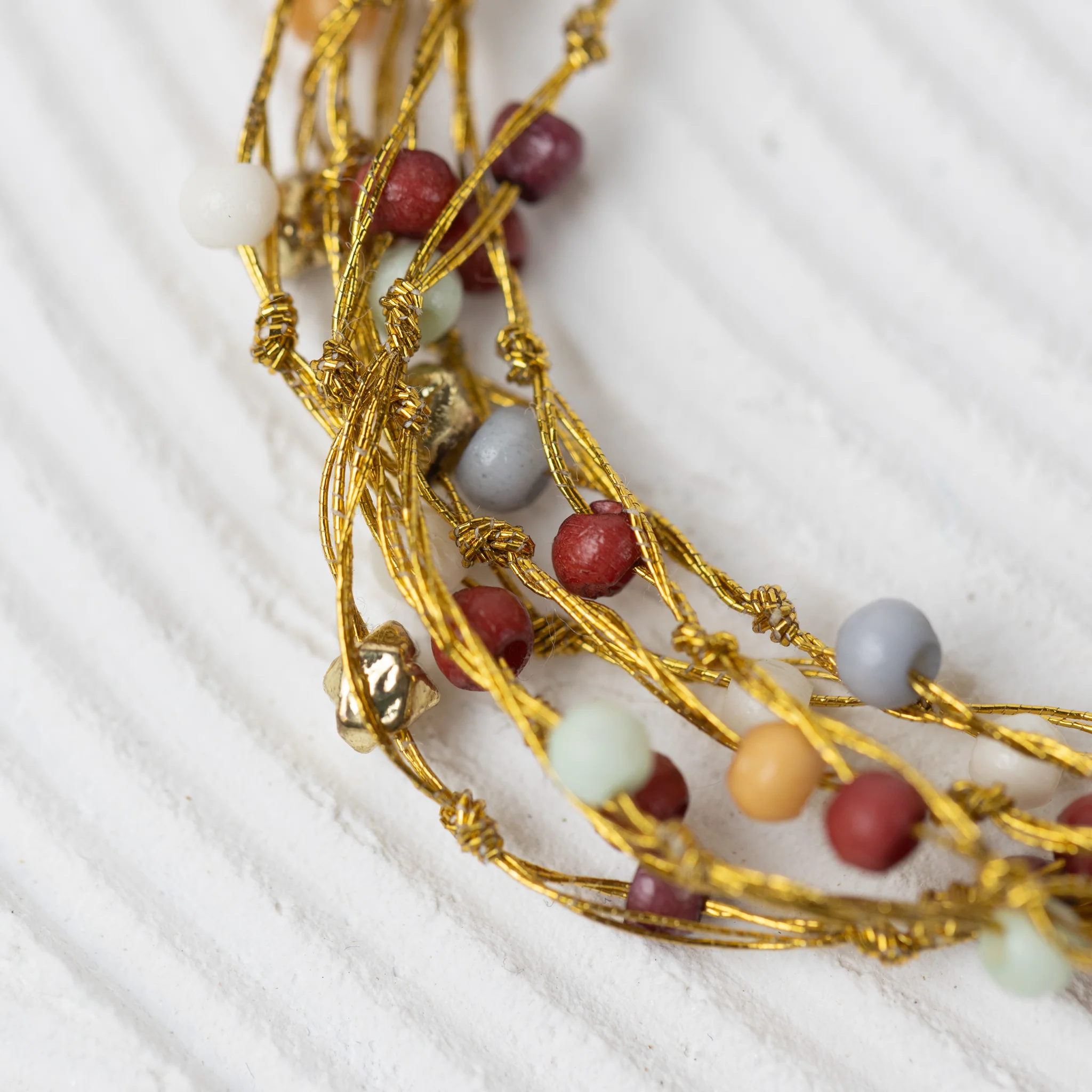 Navi Multistrand Beaded Necklace - Image 3