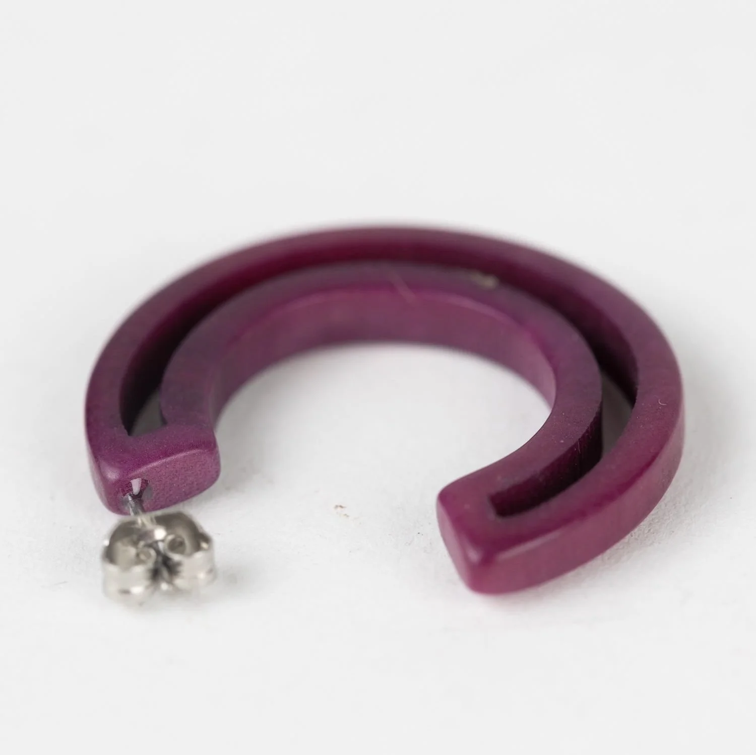 Negative Space Tagua Hoops - Image 4