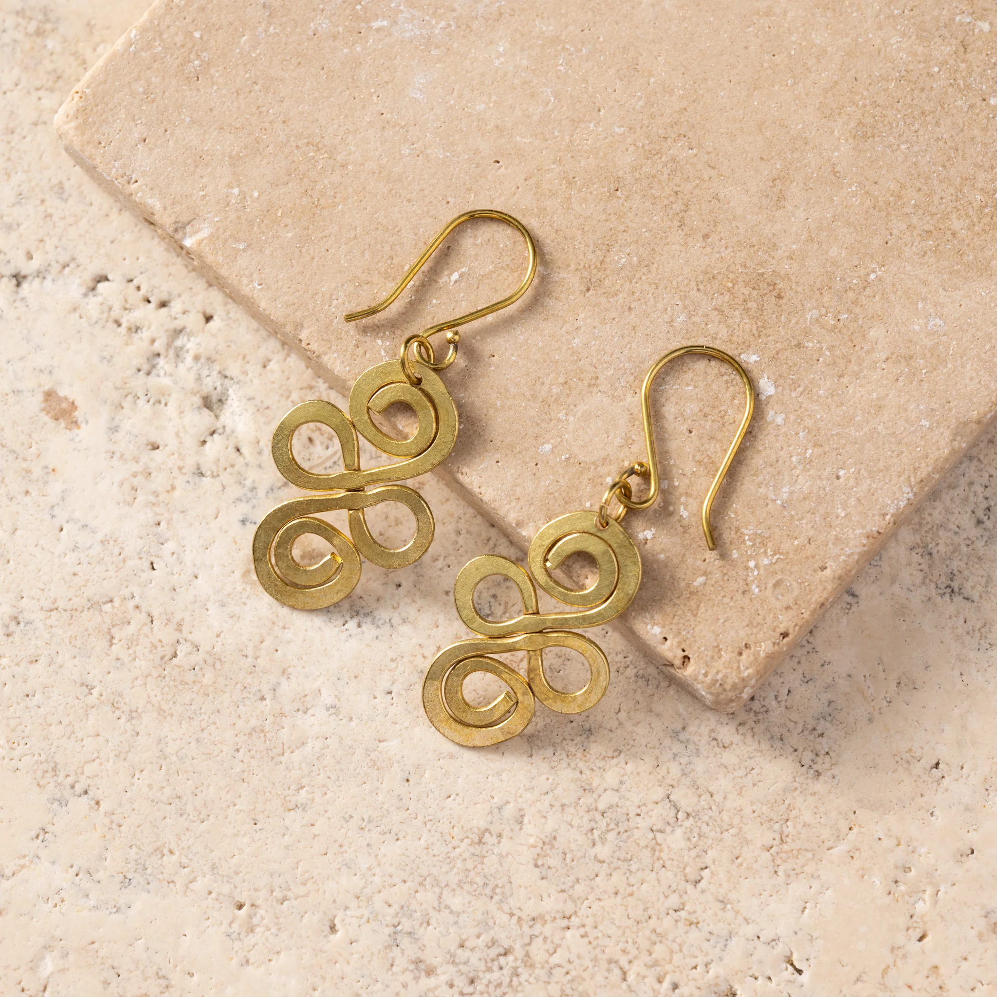 Nyoka Infinity Swirl Earrings - Image 3