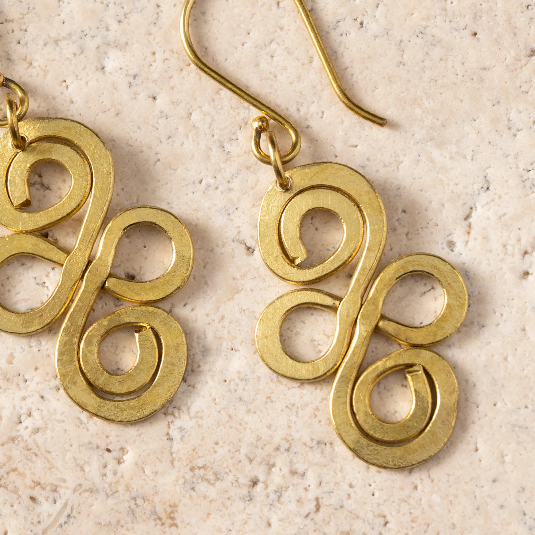 Nyoka Infinity Swirl Earrings - Image 4