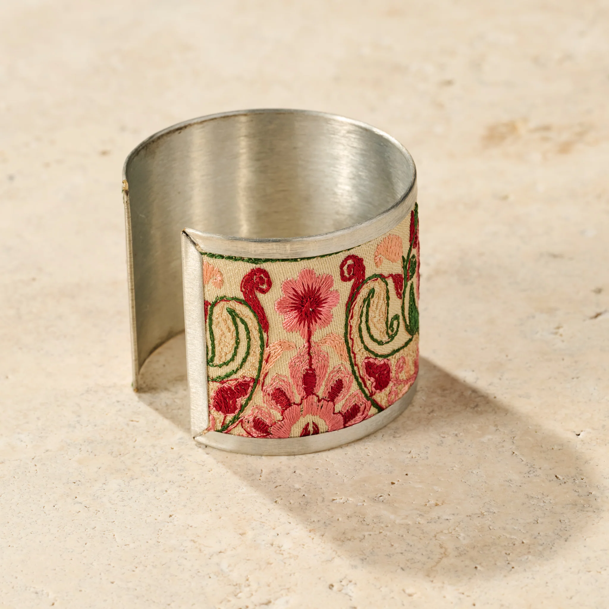 Ojasvi Silk Embroidered Cuff - Image 3