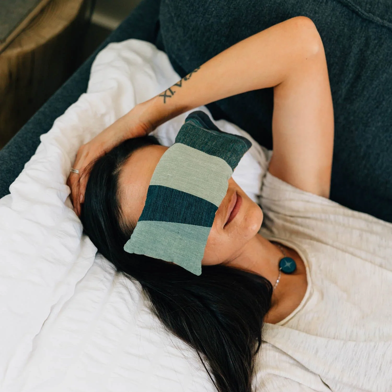 Patchwork Cotton Eye Pillow - Image 8