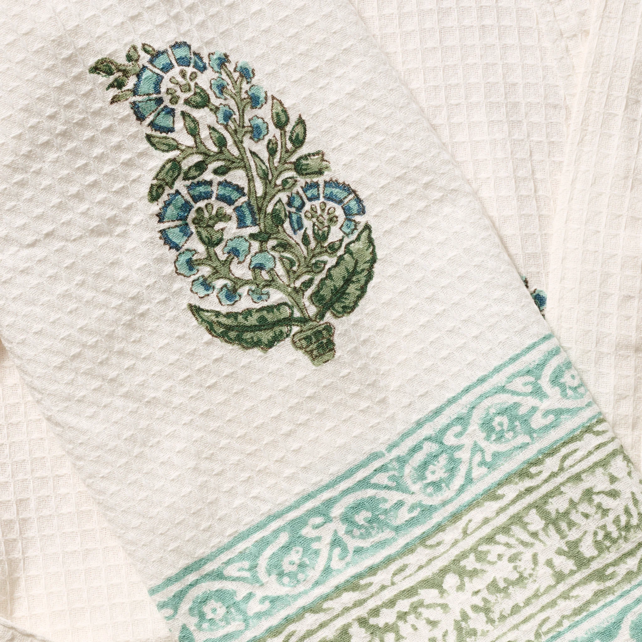 Pera Blockprint Cotton Robe - Image 5