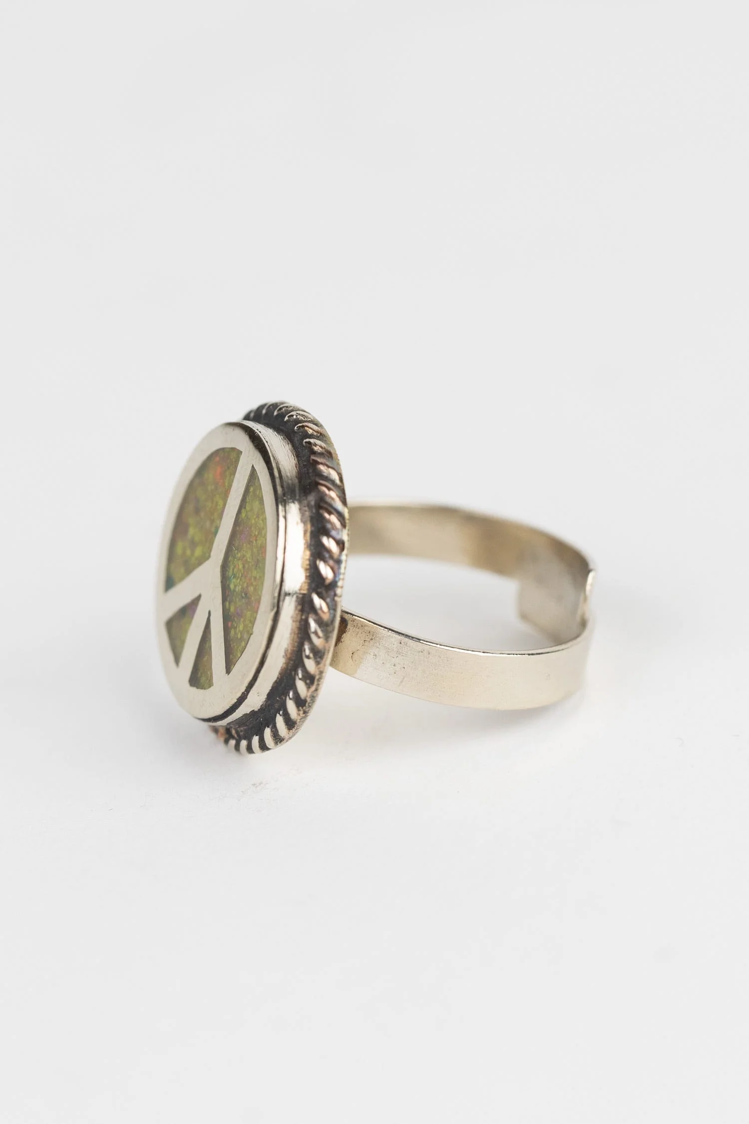 Peruvian Peace Sign Ring - Image 3