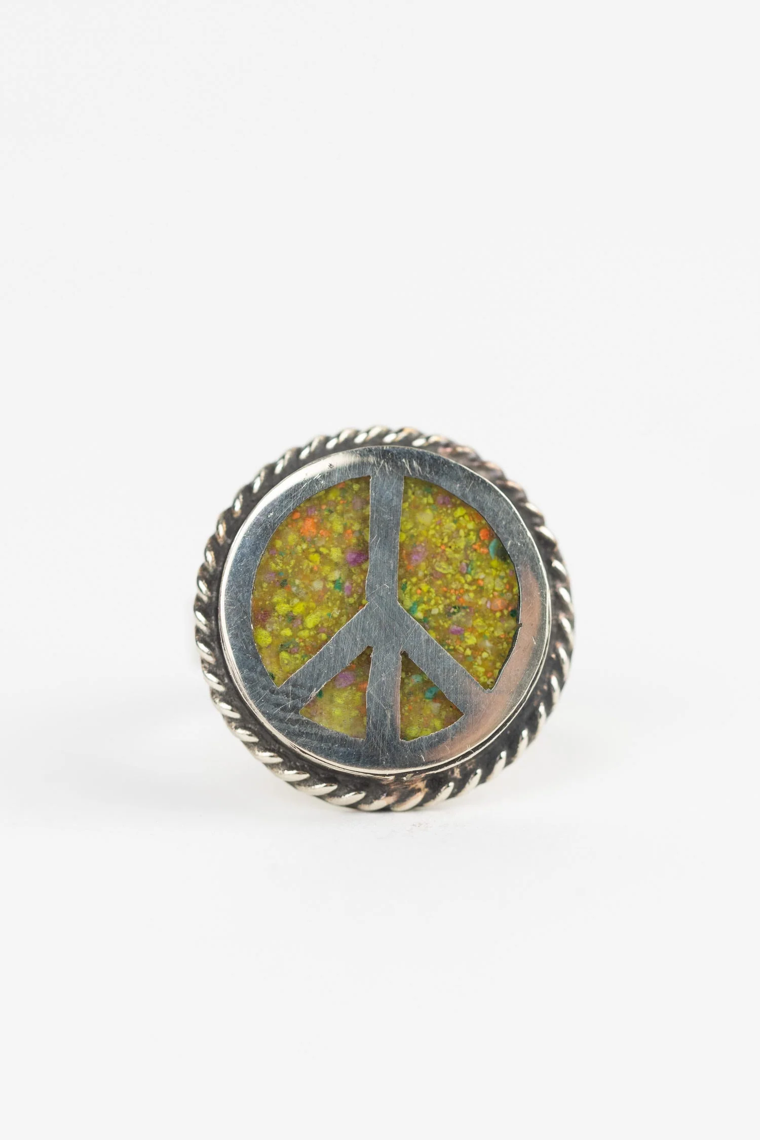 Peruvian Peace Sign Ring - Image 4