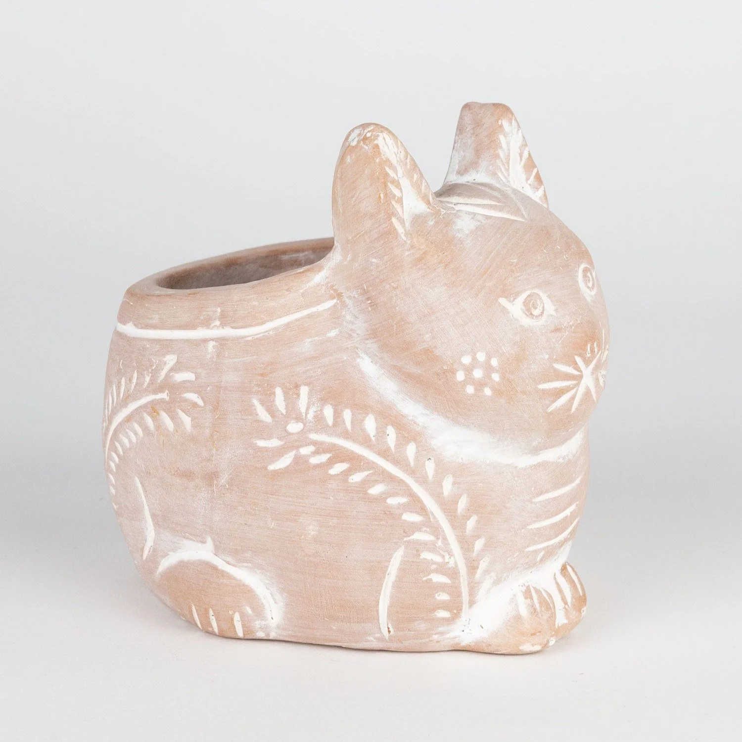Petite Crouching Cat Planter - Image 3
