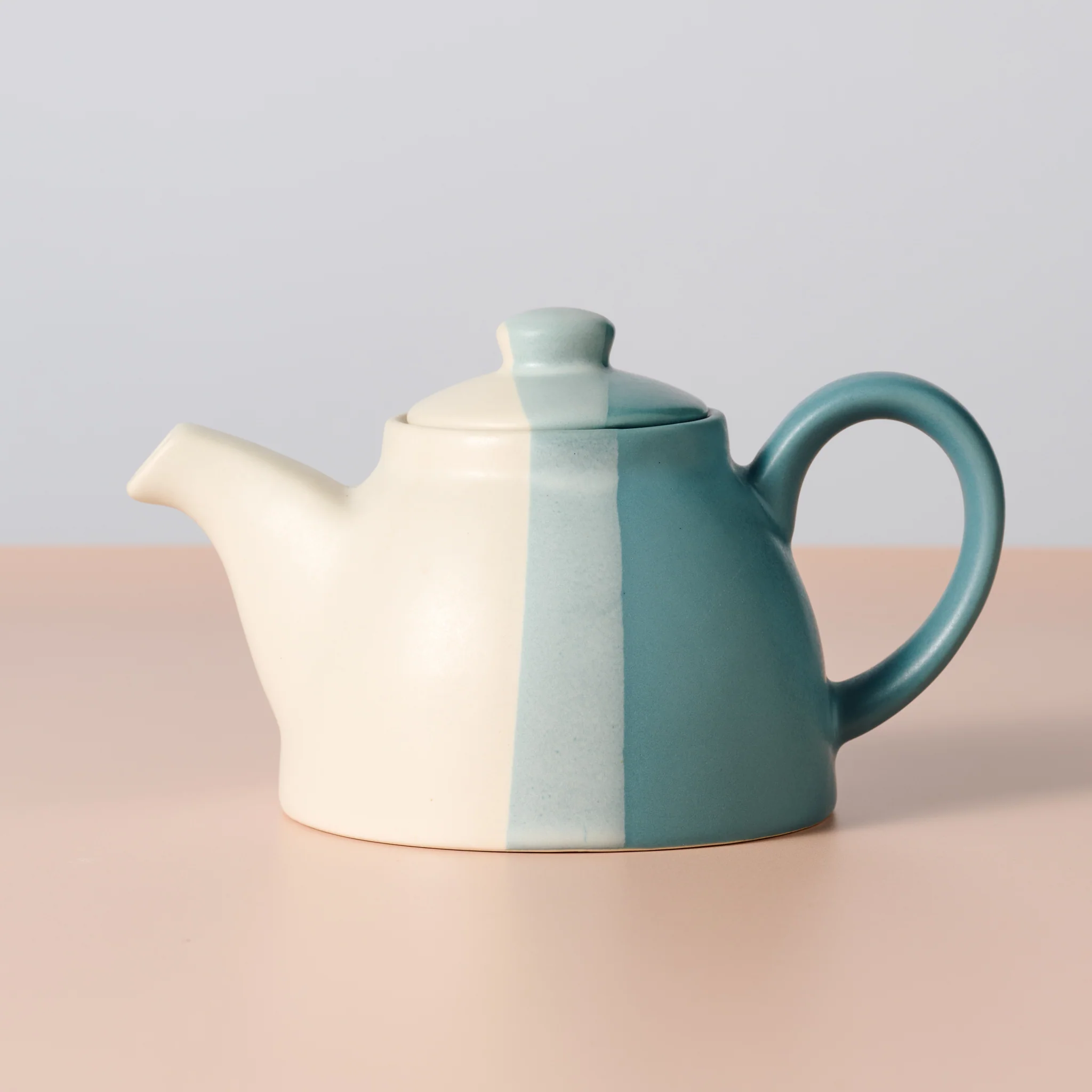 Pheeka Striped Teapot - Blue
