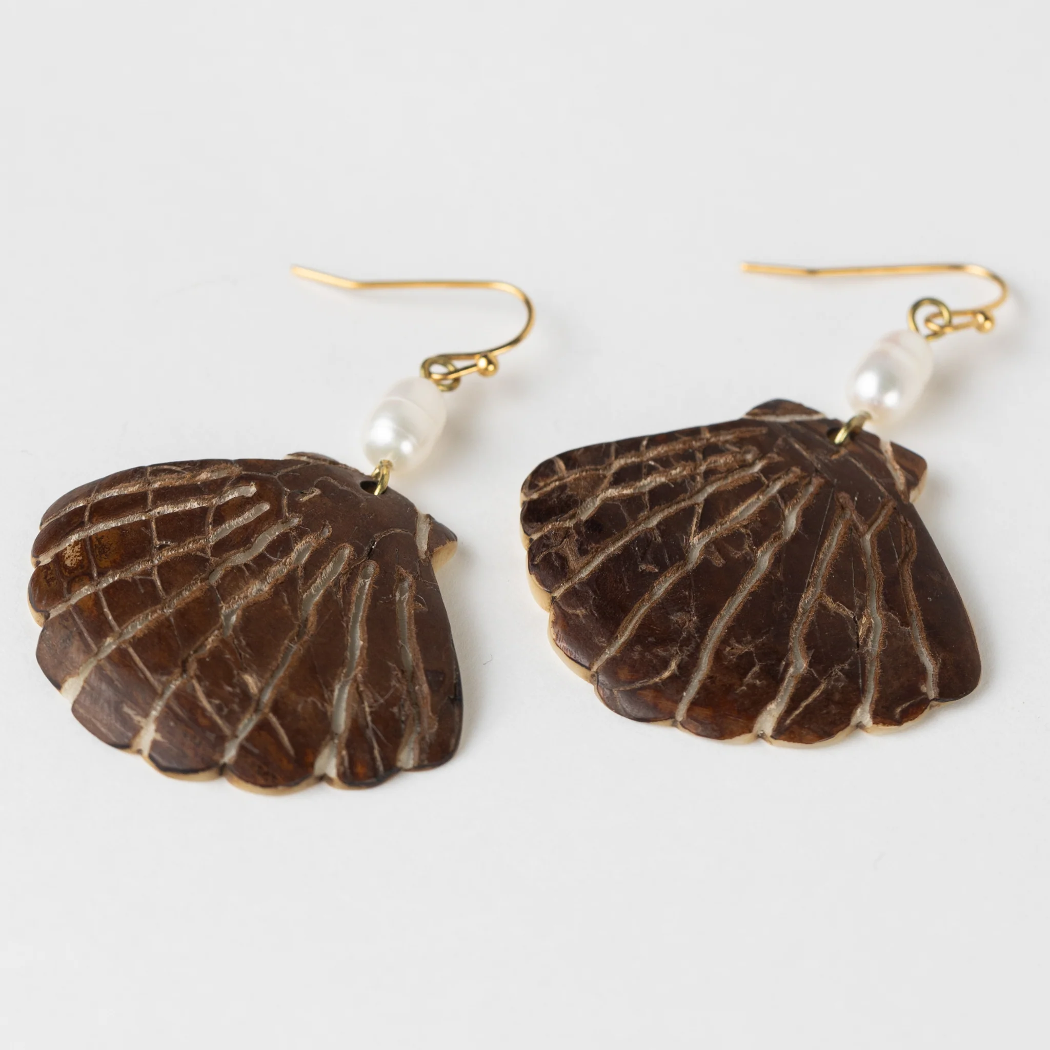 Playas Tagua Drop Earrings - Image 4