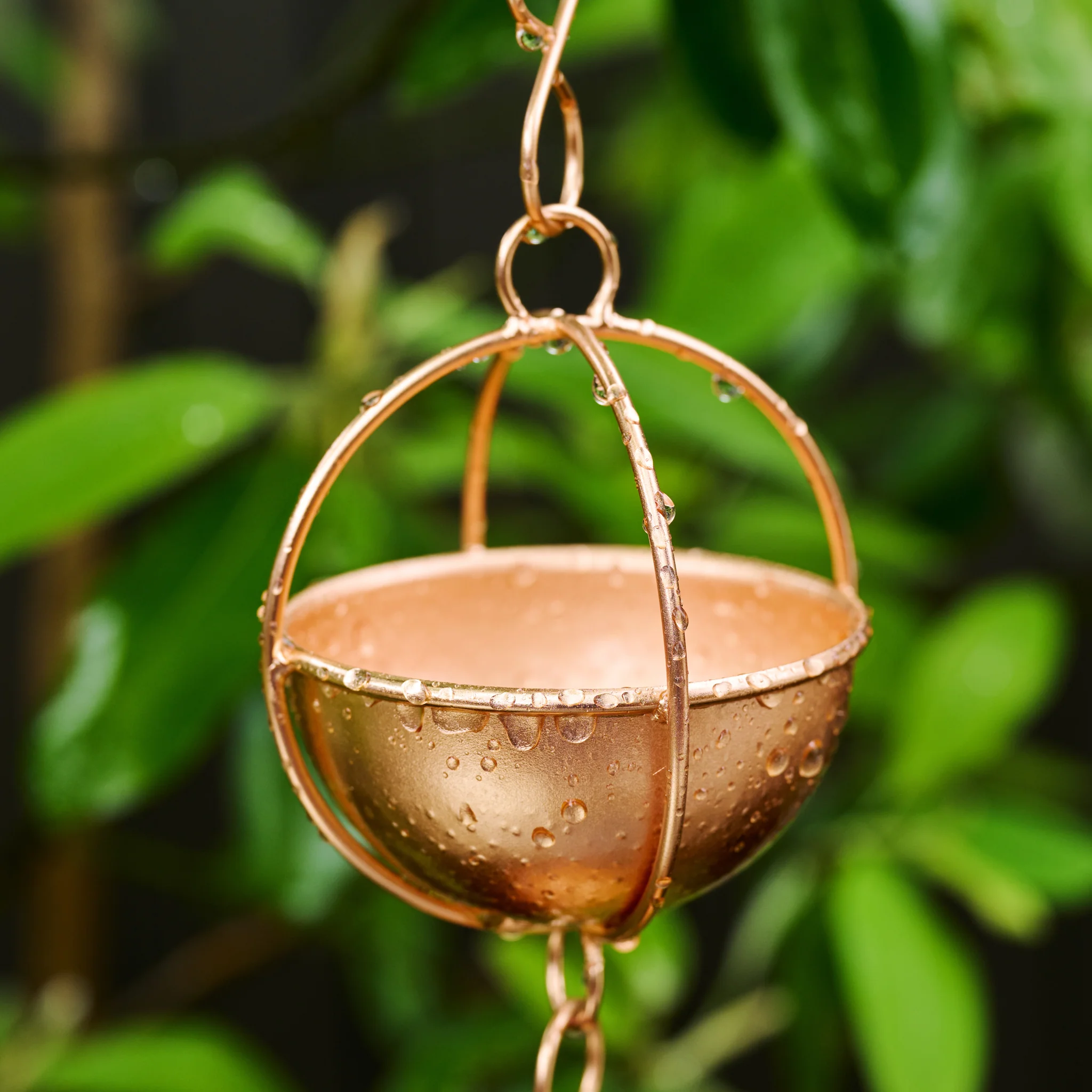 Prava Copper Rain Chain - Image 3