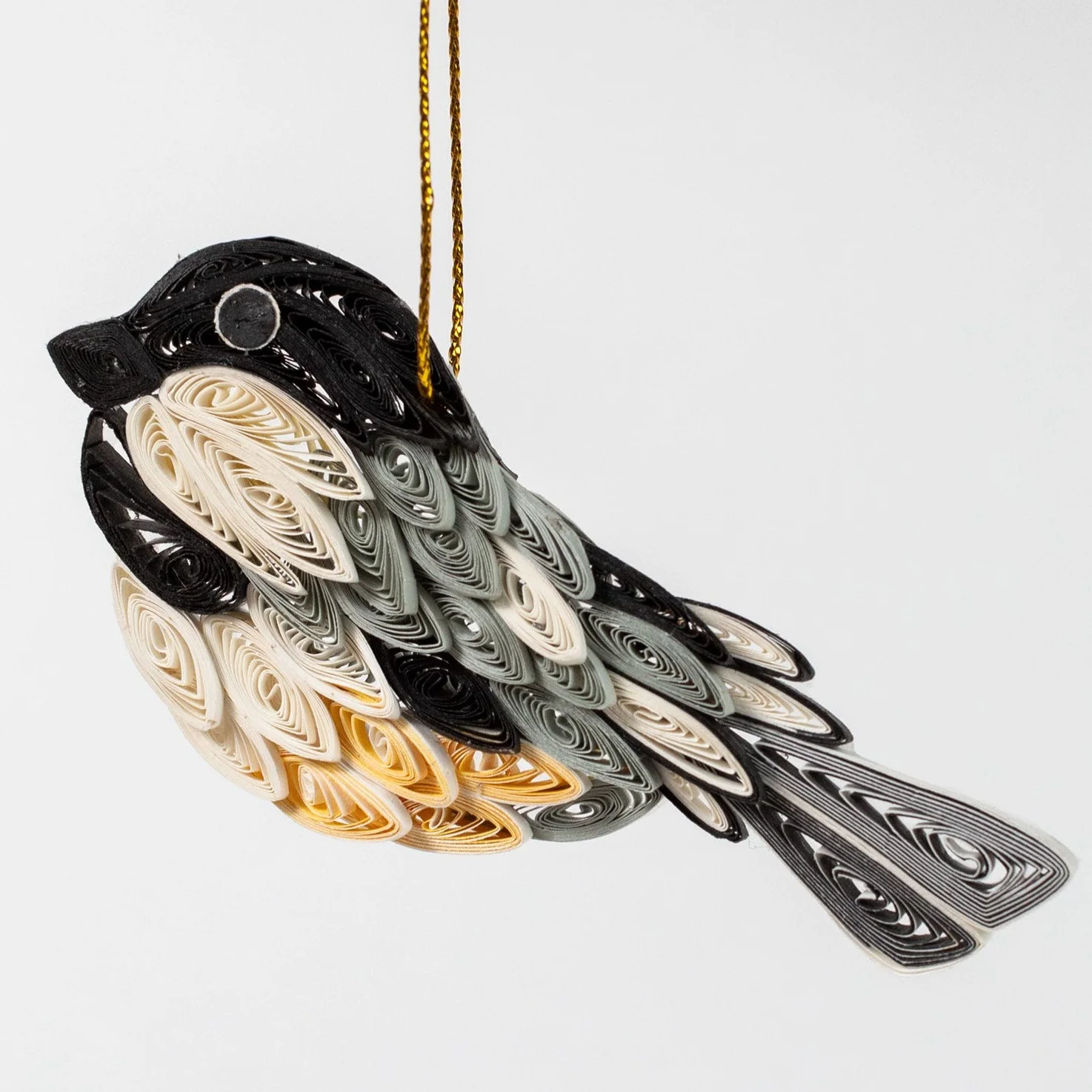 Quill Chickadee Ornament - Image 3