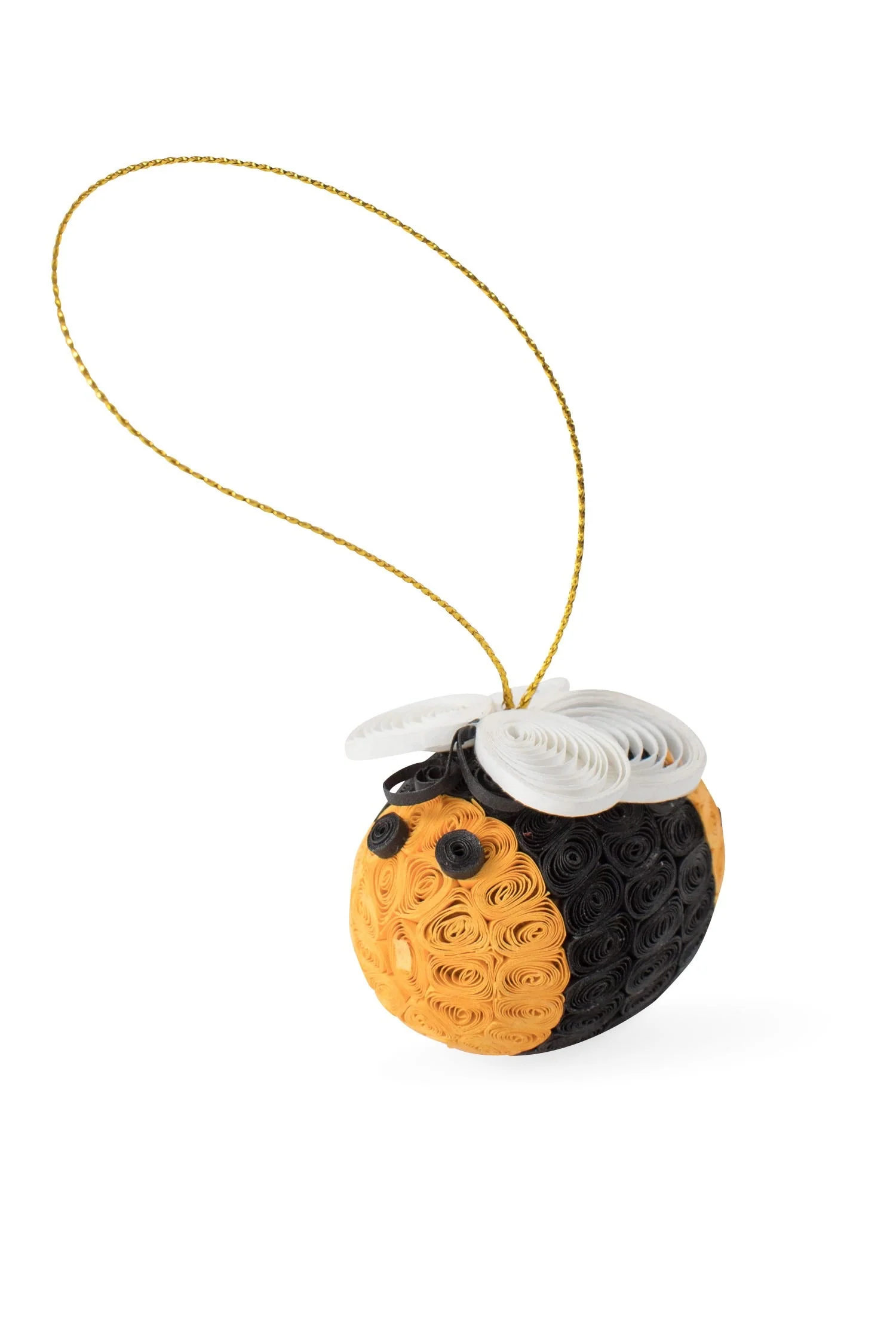 Quilled Bee Ornament - Image 4