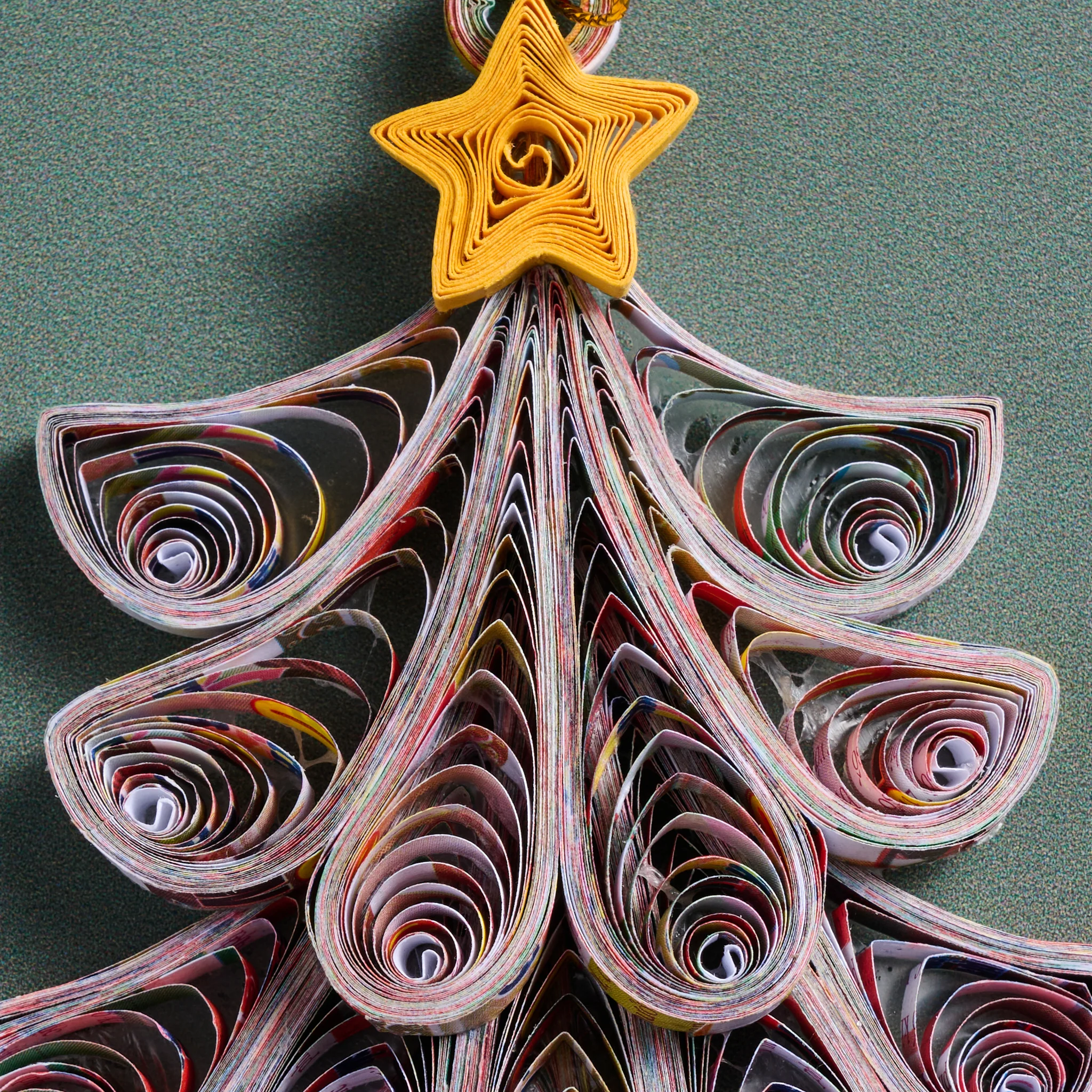 Quilled Fancy Tree Ornament - Image 3