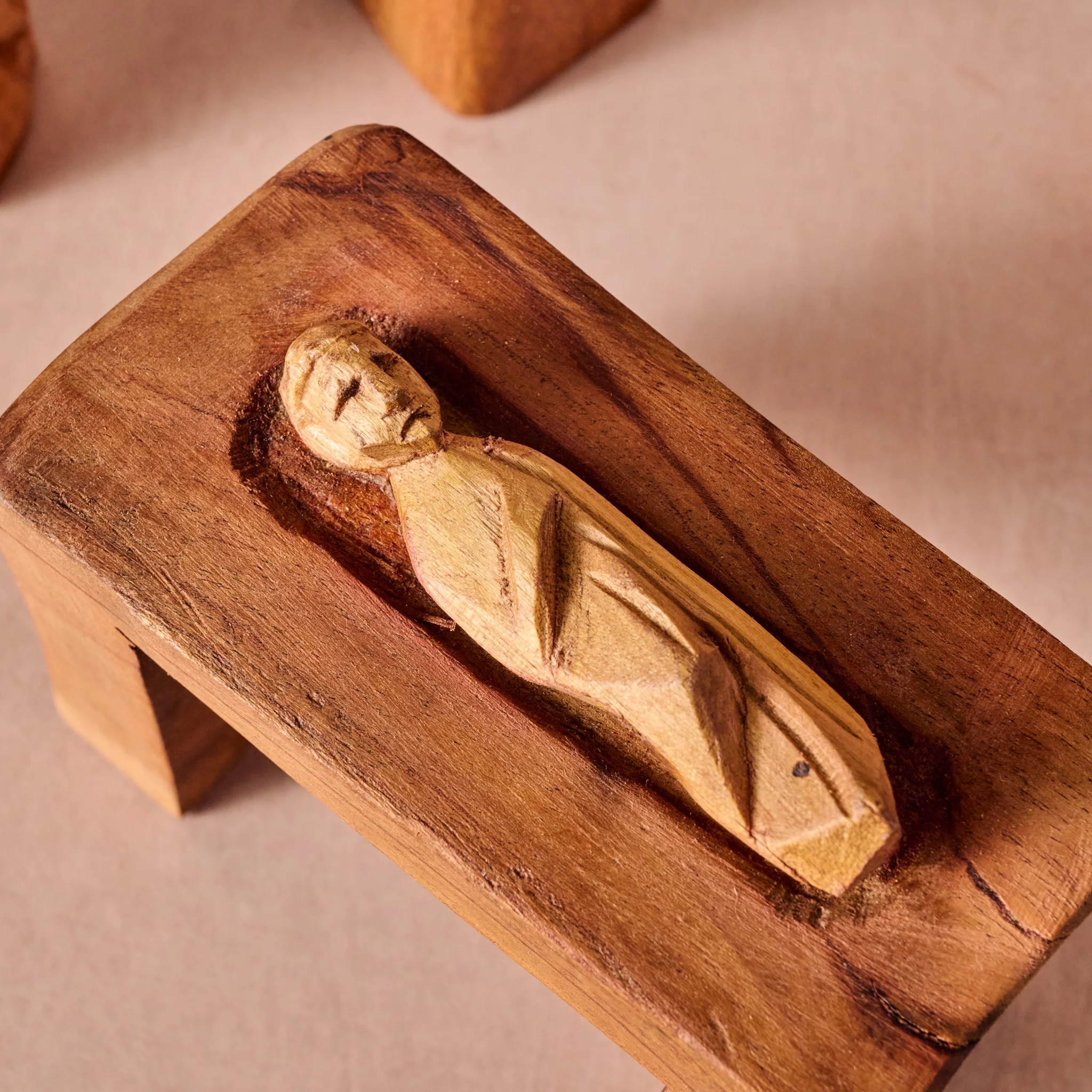 Rahisi Neem Wood Nativity - Image 3