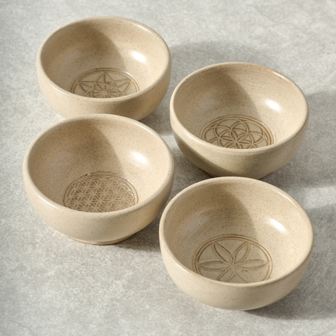 Sacred Geometry Dipping Bowl - Flower of Life - Image 4
