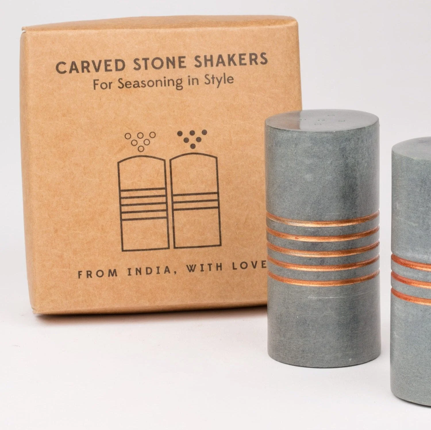 Salt & Pepper Stone Shakers - Image 5