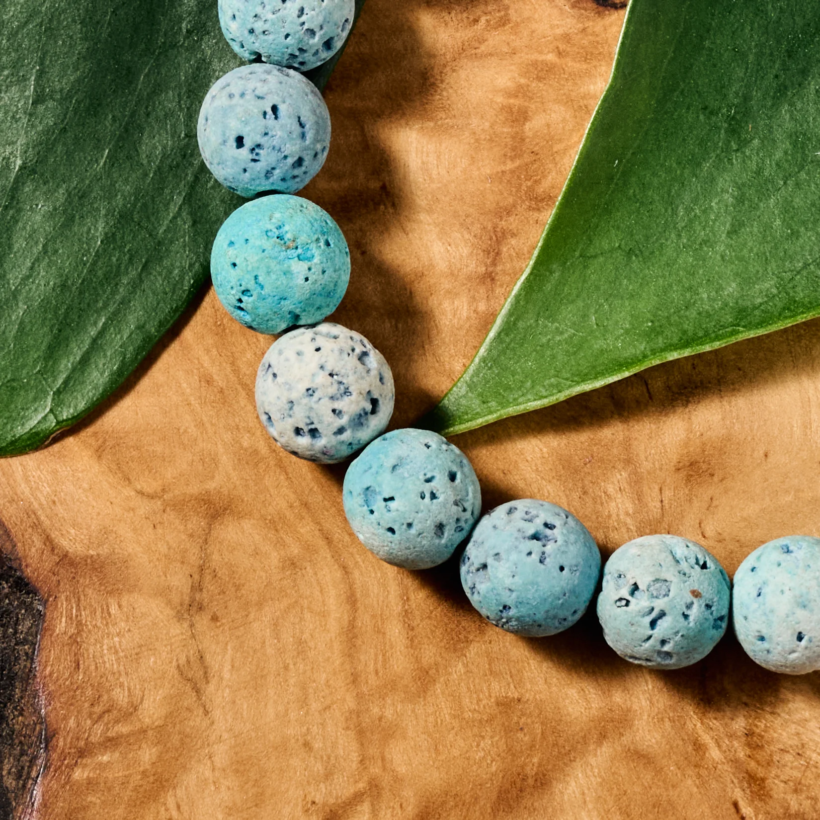 Sama Lava Rock Stretch Bracelet - Image 4