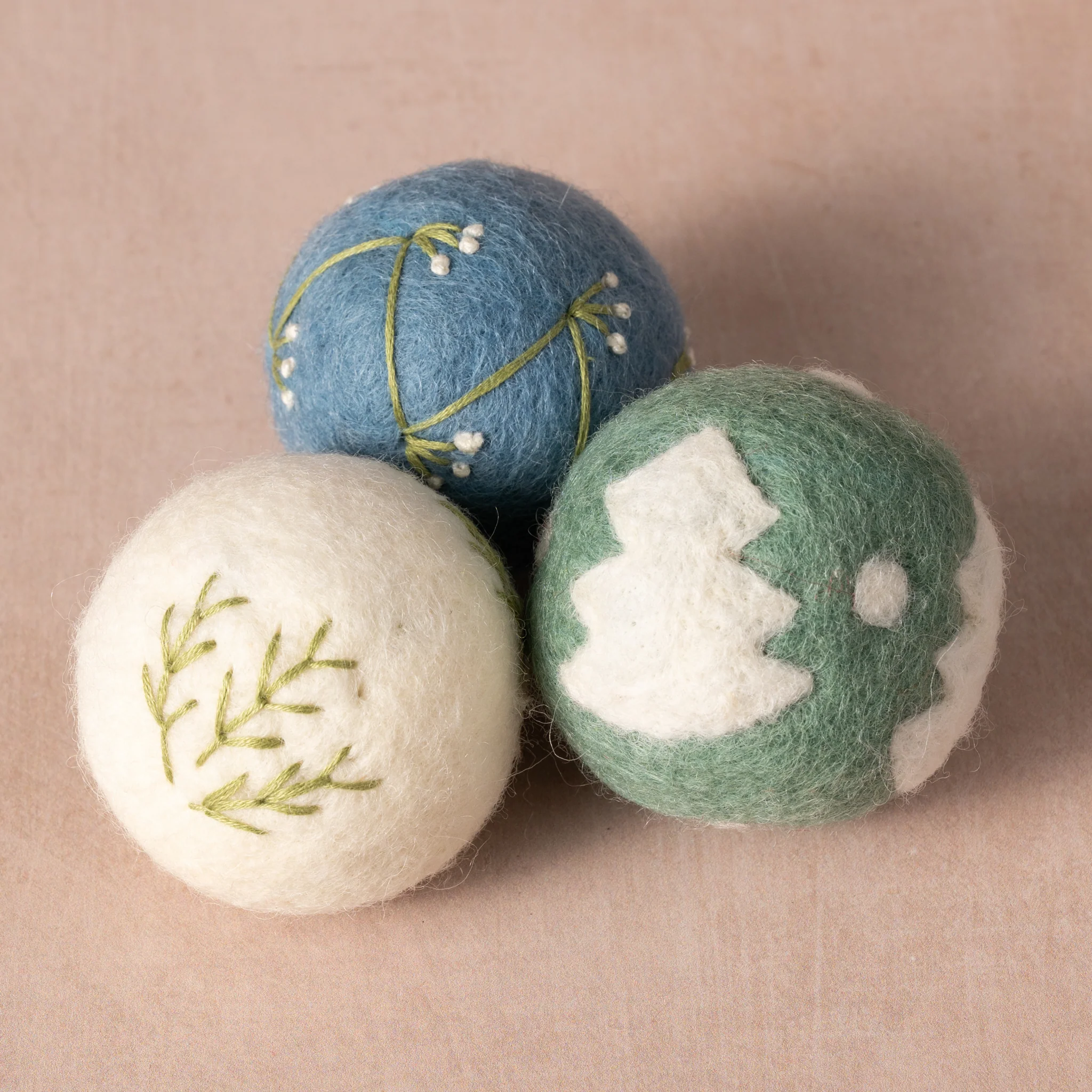 Sapha Winter Felted Wool Soap Balls - Sisno - Image 3