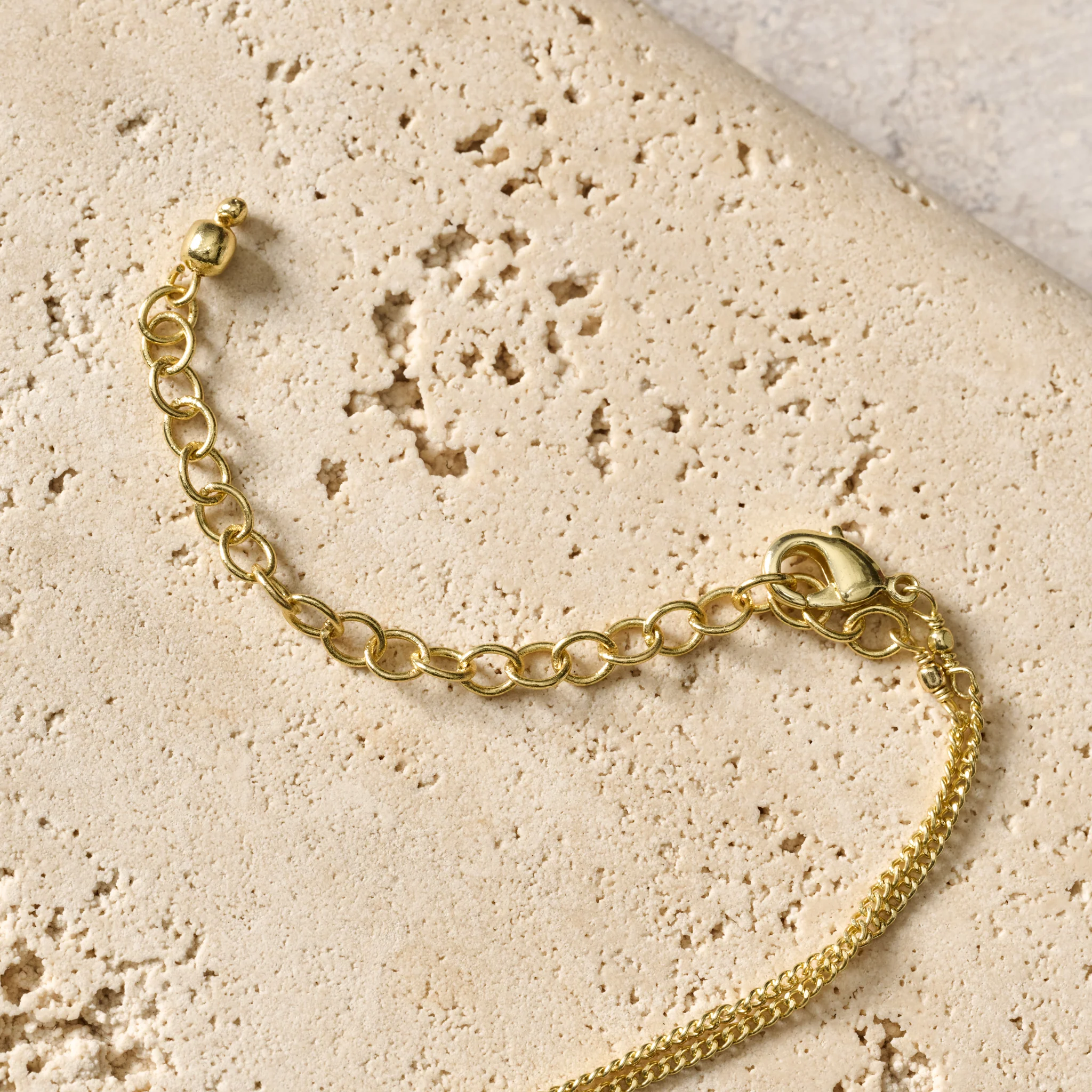 Saroja Brass Pendant Necklace - Image 3