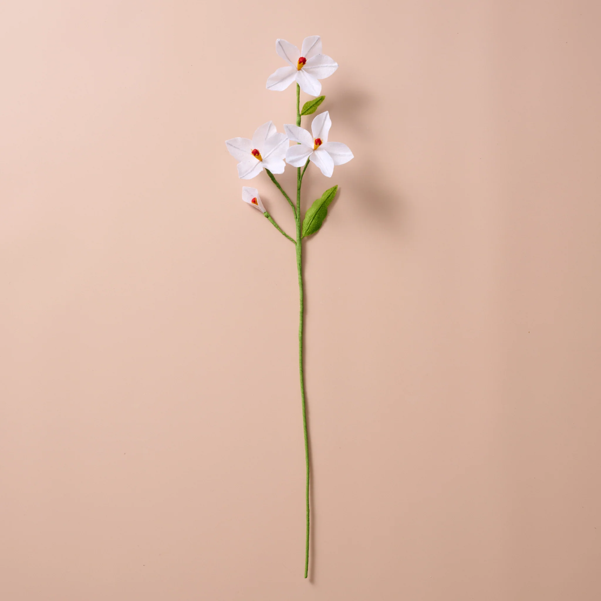 Silk Paper Paperwhite Flower - White - Image 3