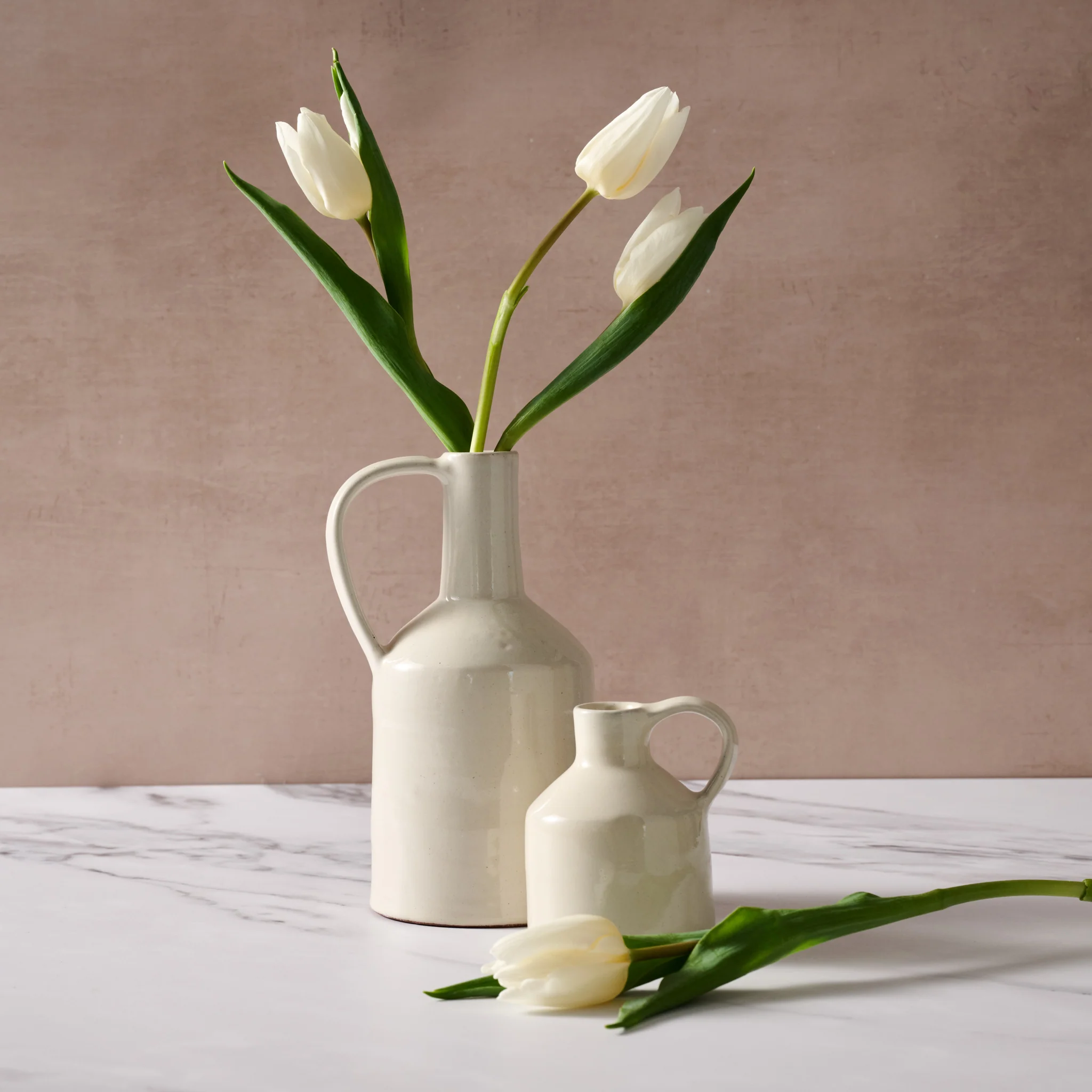 Slika Earthware Ceramic Bud Vase 3.5" - Image 3