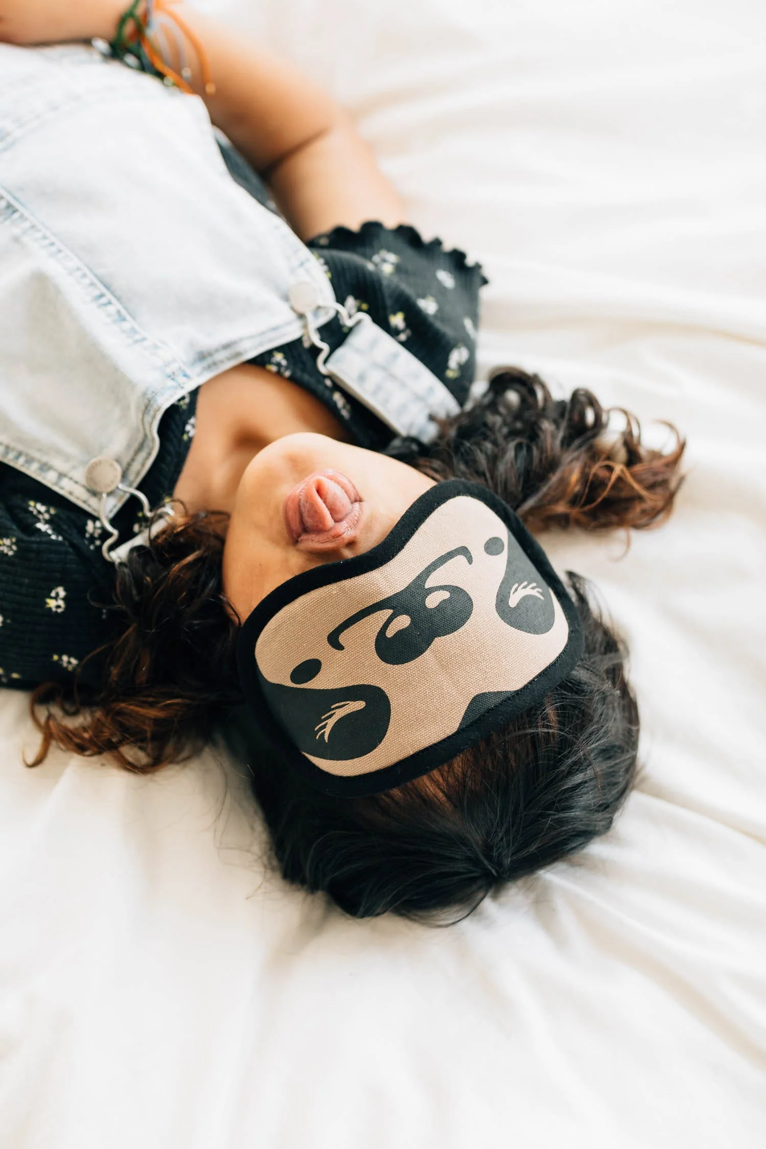Sloth Velvet Sleep Mask - Image 4