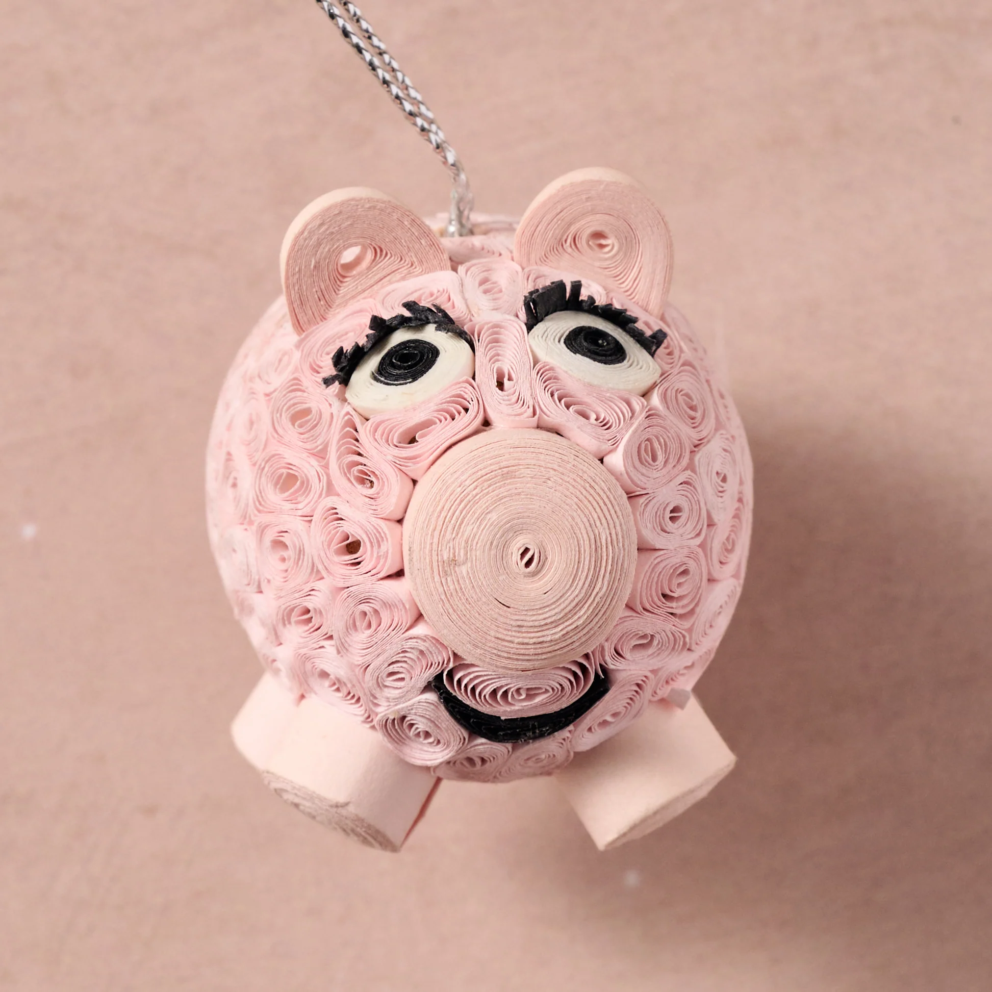 Smiling Pig Ornament - Image 5