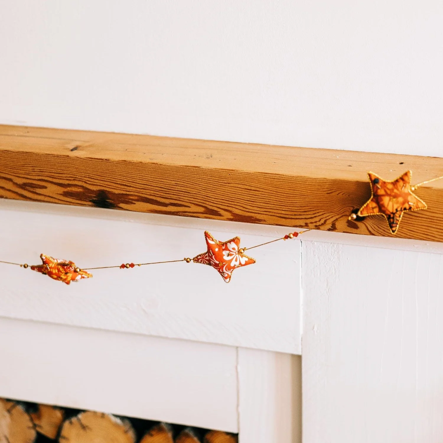 Snowy Star Garland