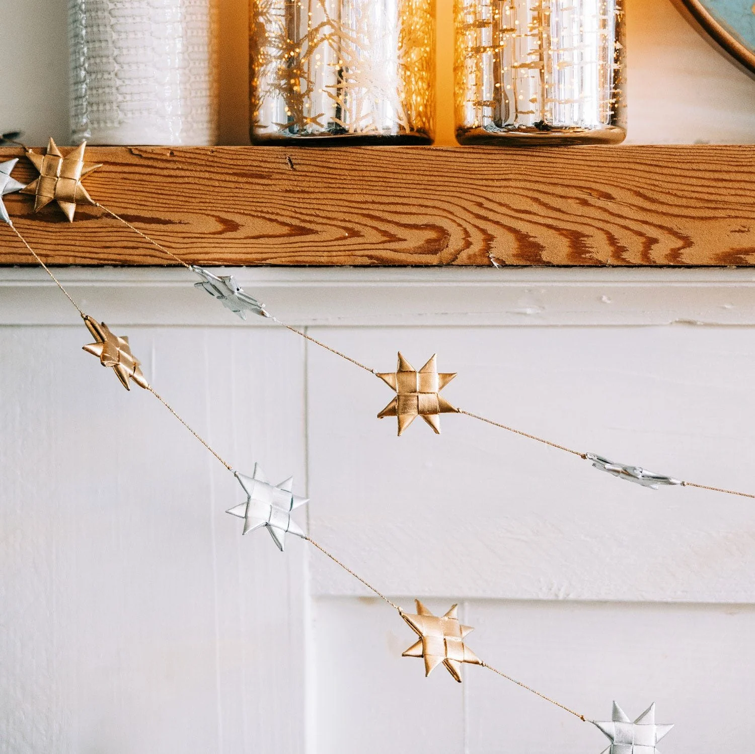 Sparkle Palm Star Garland