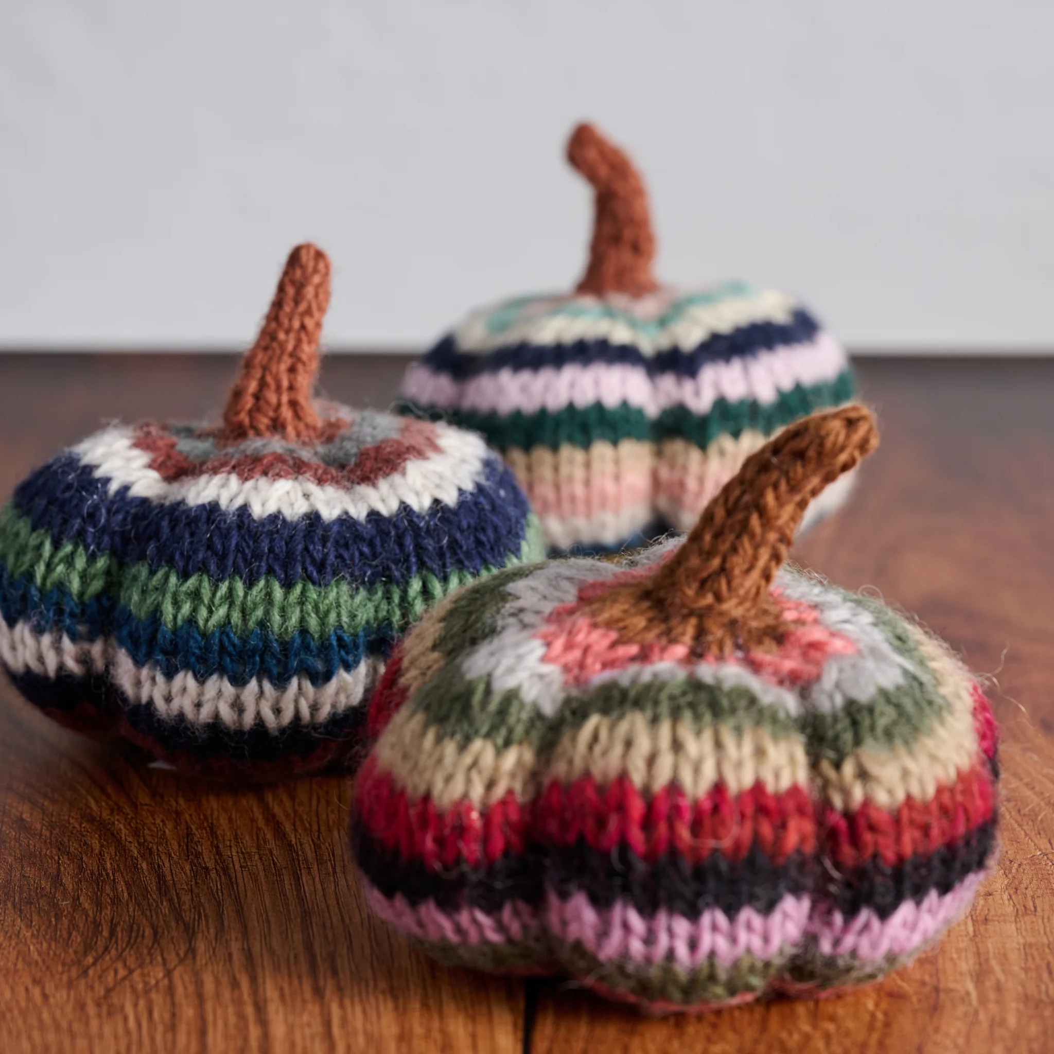 Spices & Stripes Wool Pumpkin - Image 2