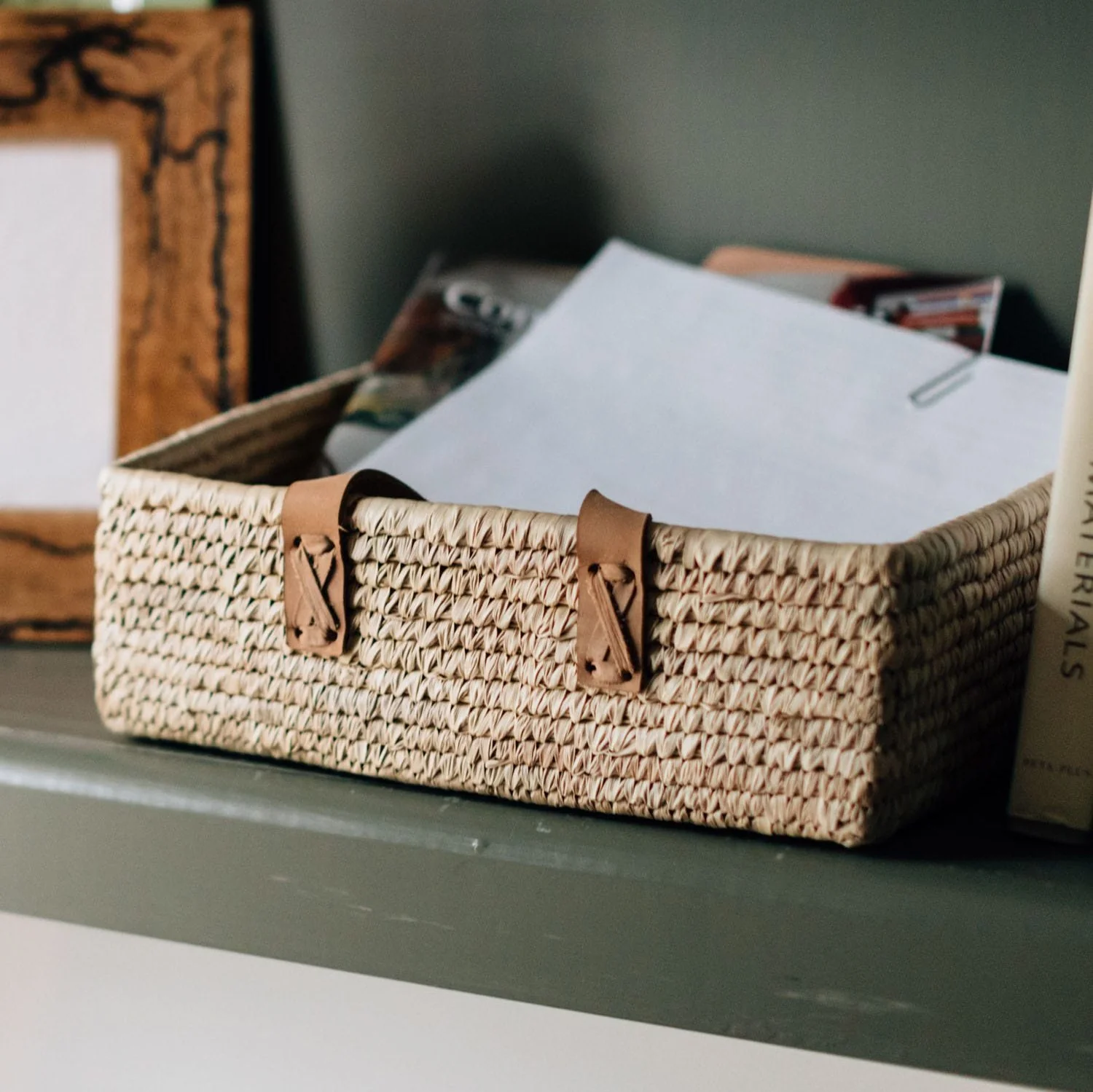 Square Handled Basket - Image 4