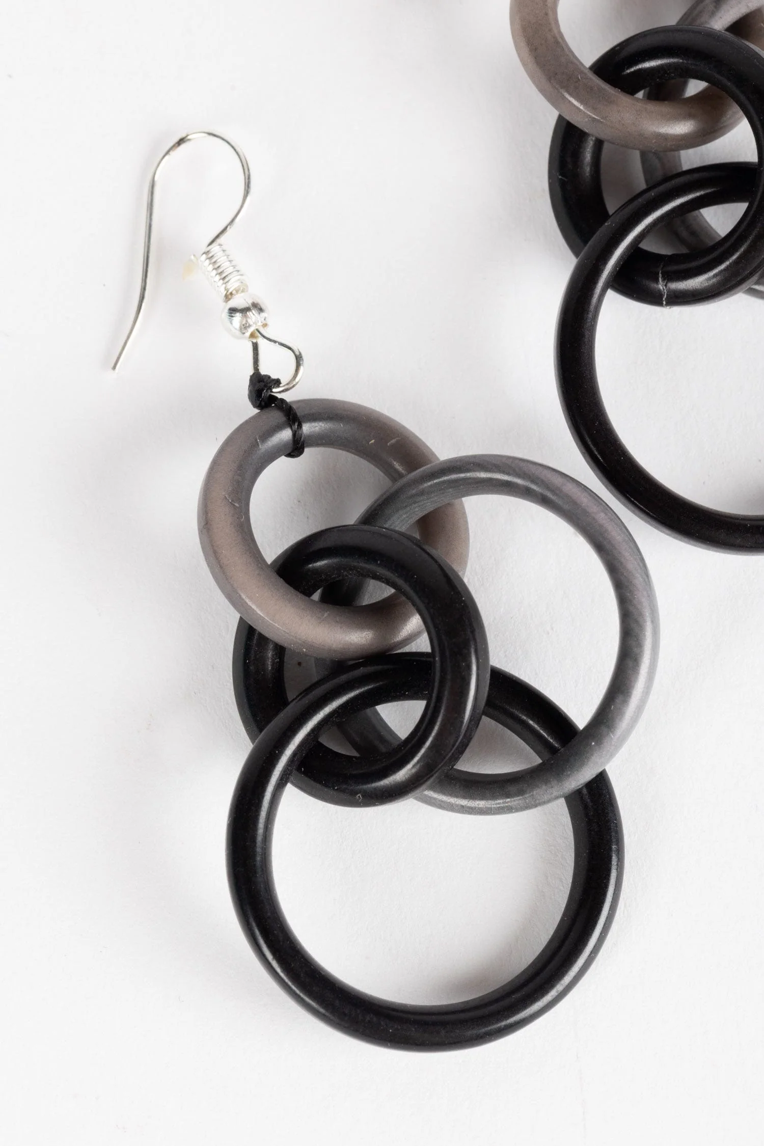Stormcloud Tagua Earrings - Image 2
