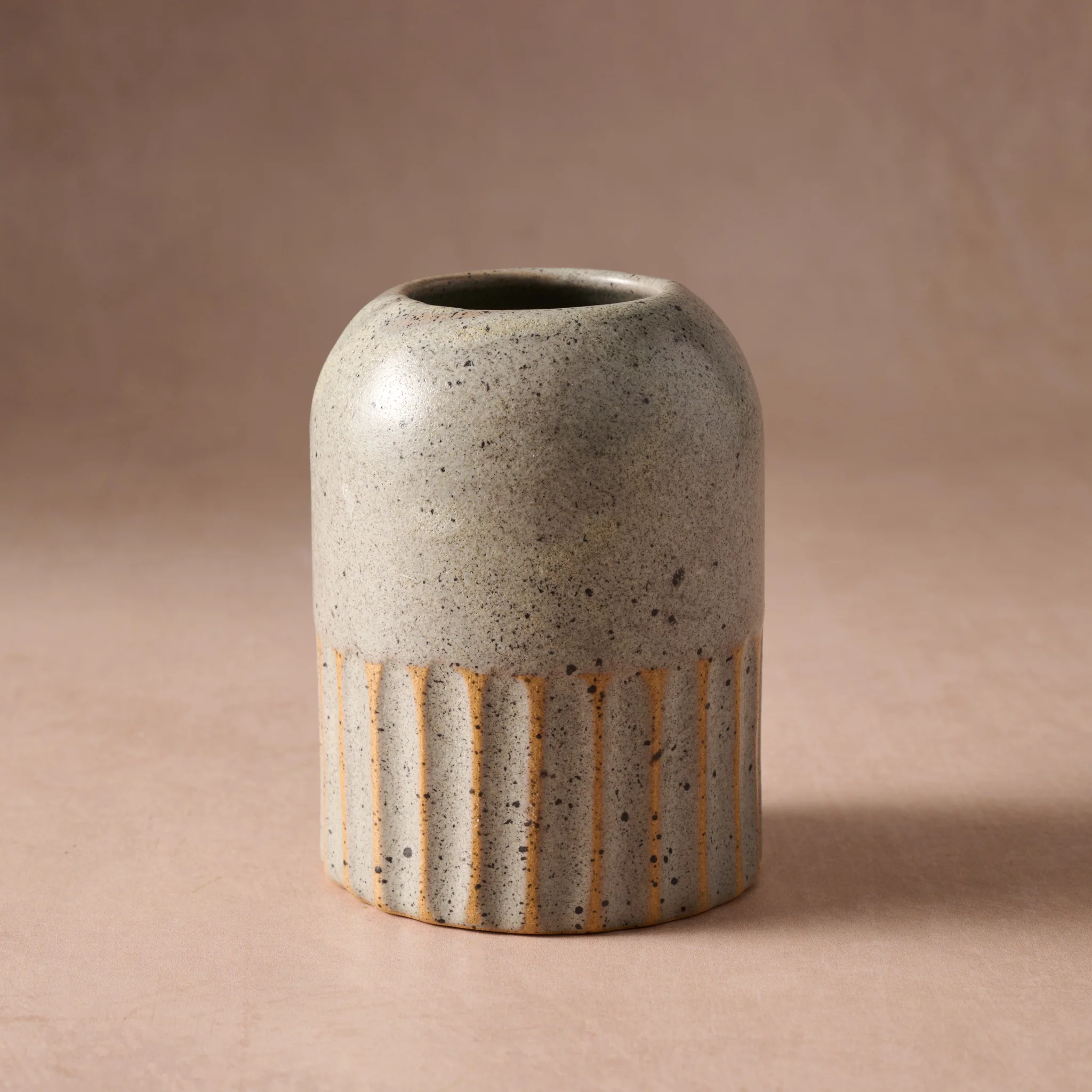 Sundara Fluted Ceramic Vase - Image 2