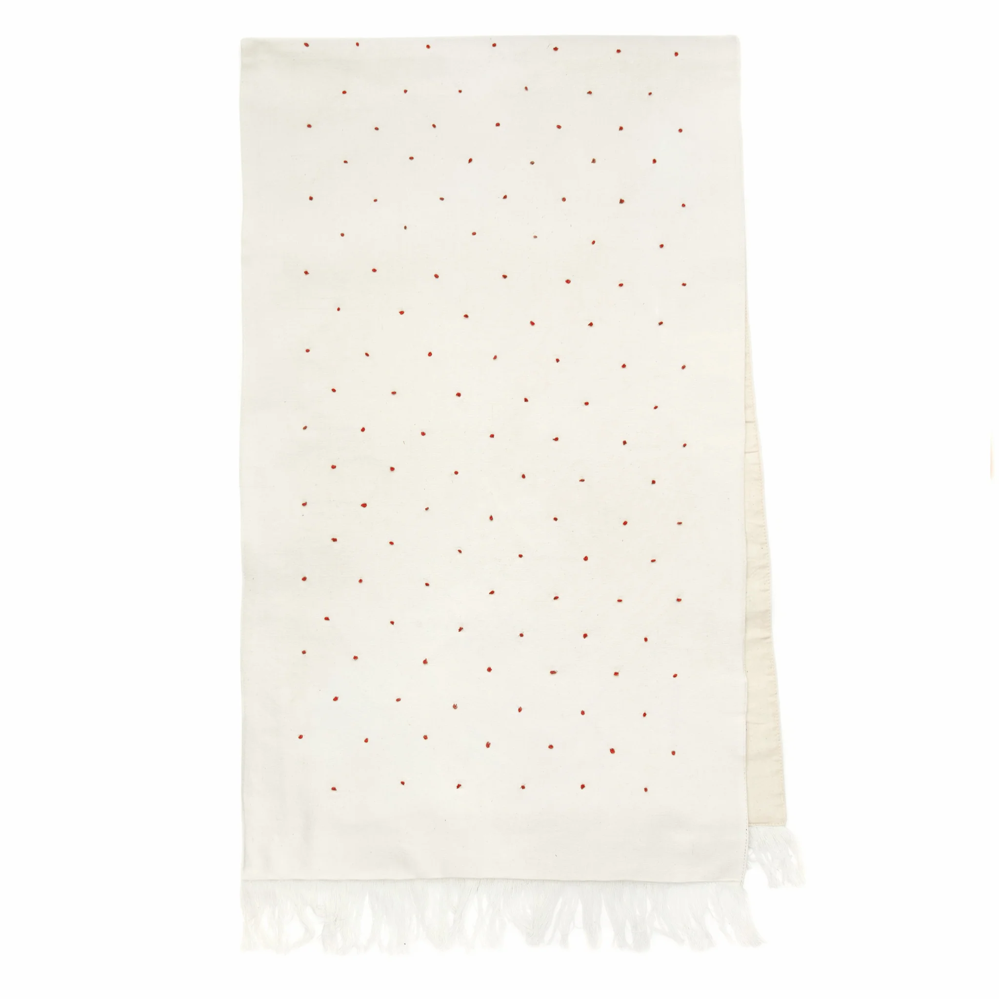 Marjita Table Runner - Red Dots - Image 3